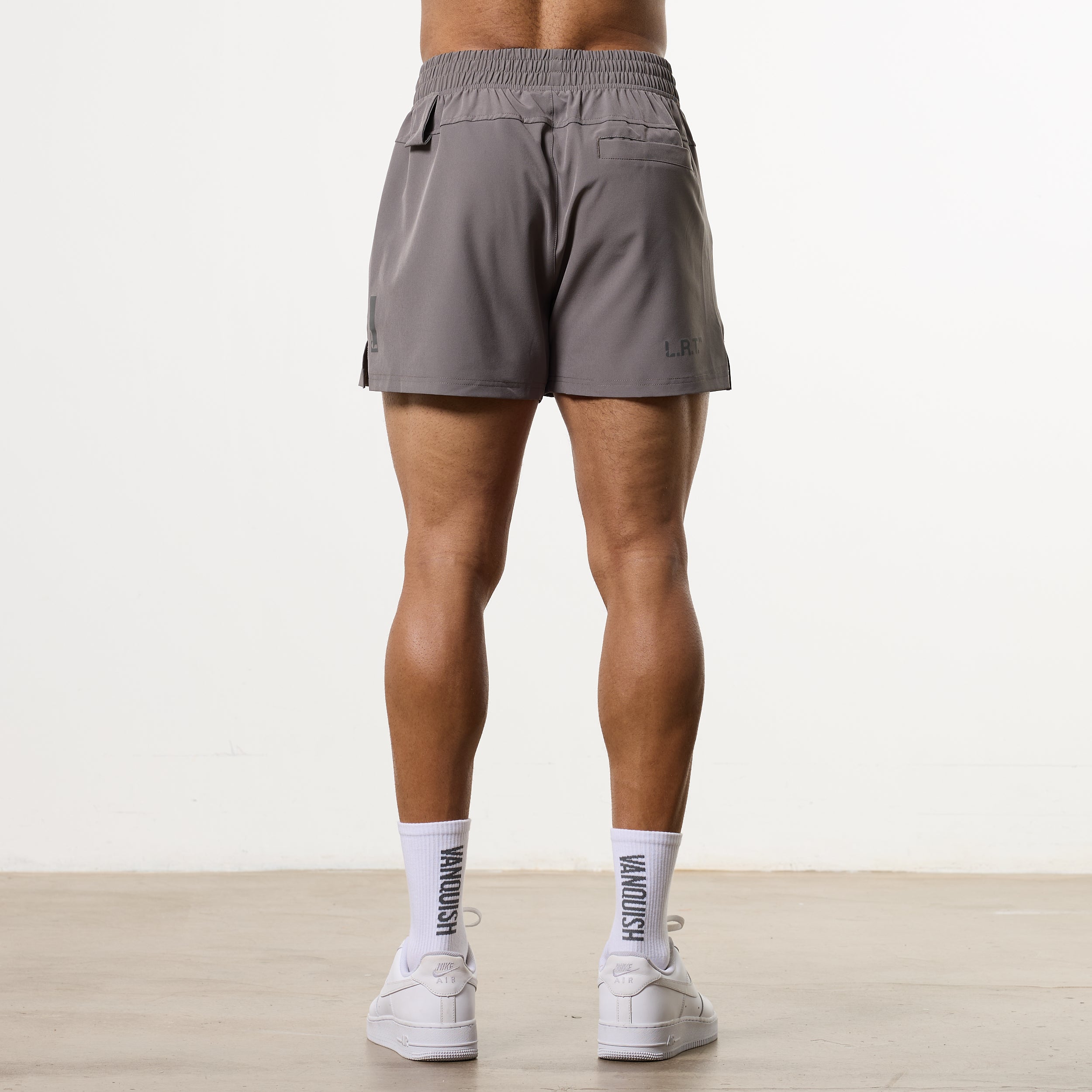 LRT Grey Performance 4"Shorts