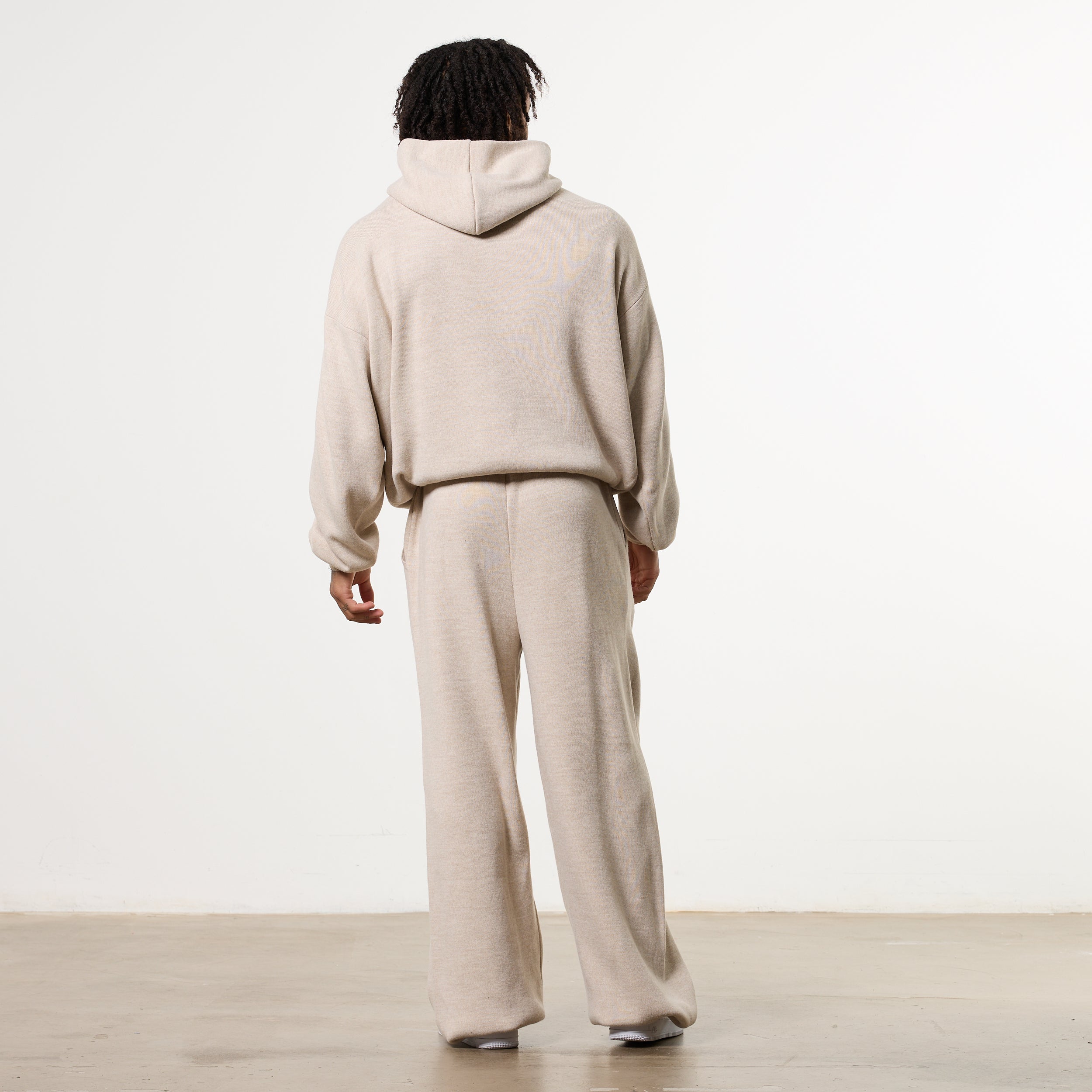 THORN KNIT OAT STRAIGHT LEG SWEATPANTS
