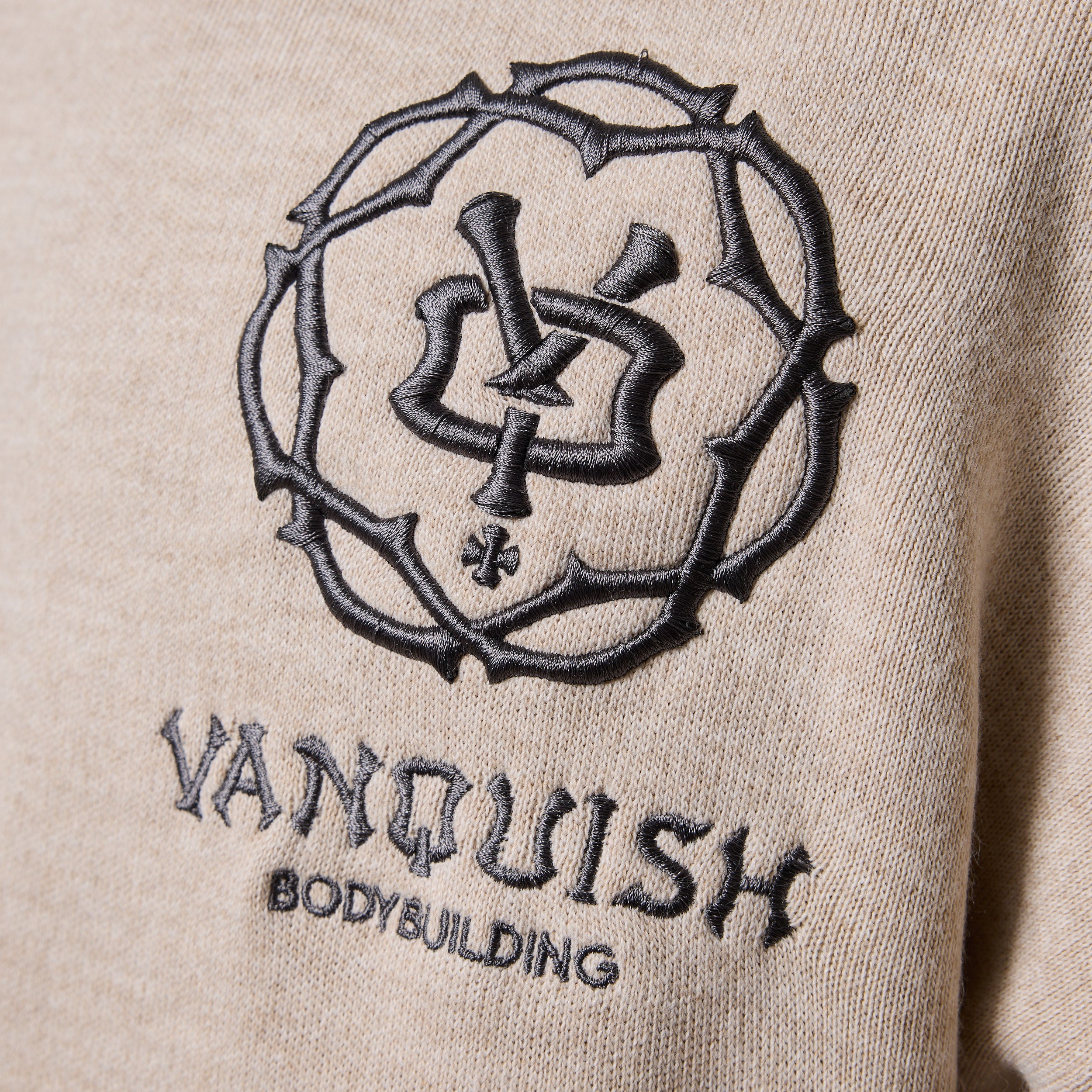THORN KNIT OAT OVERSIZED HOODIE