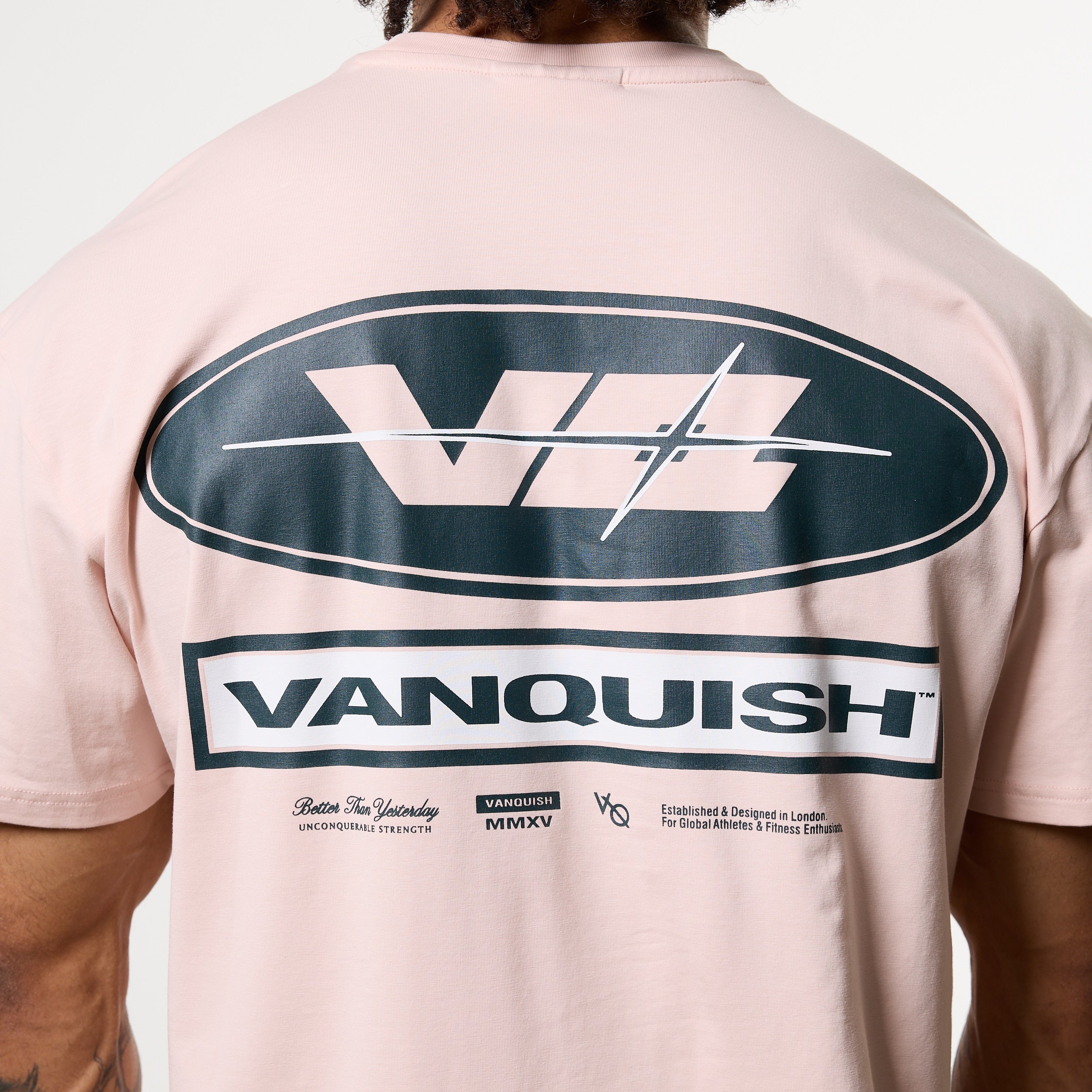 POWERLINE PINK OVERSIZED T-SHIRT