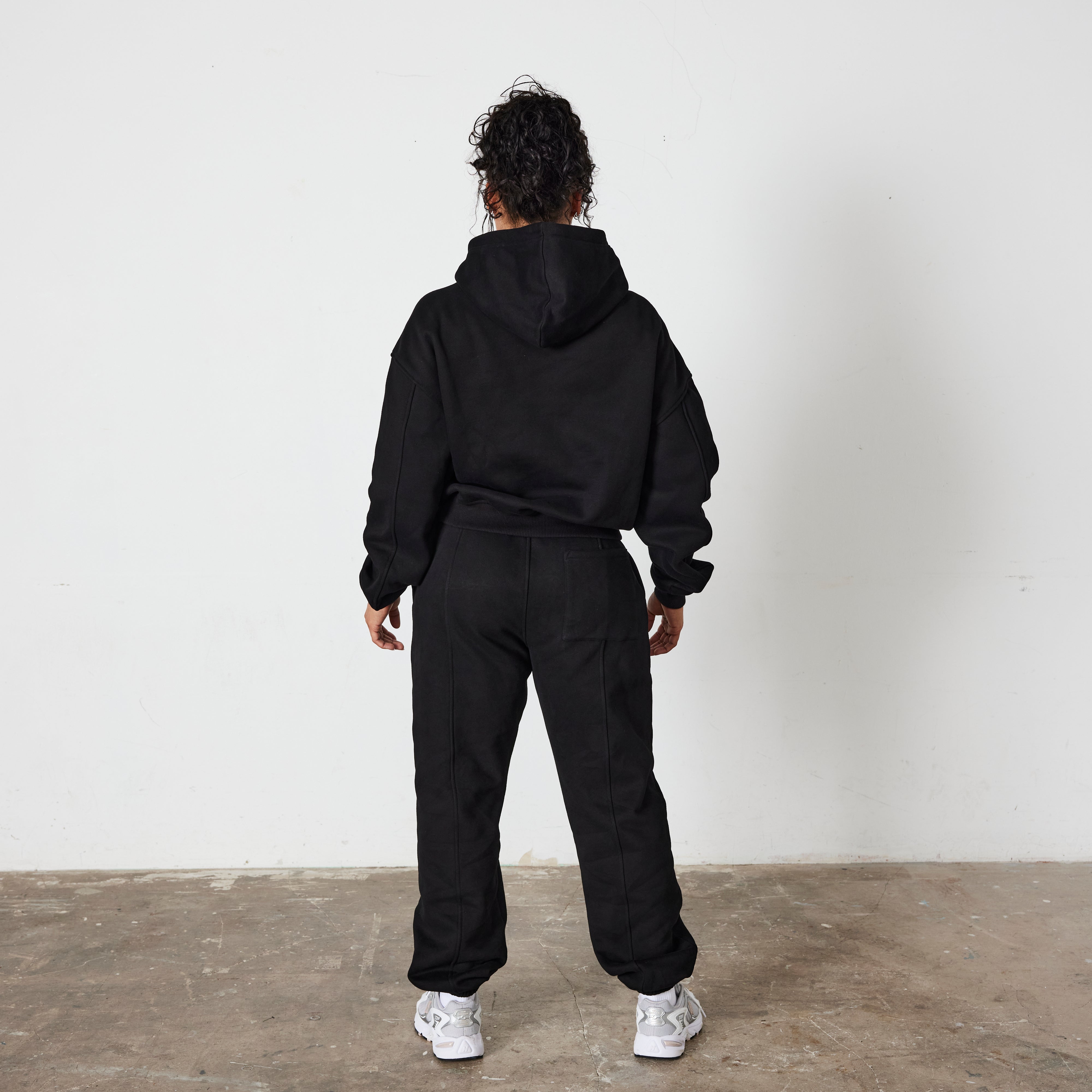 Vanquish Jet Black VQFIT Oversized Hoodie