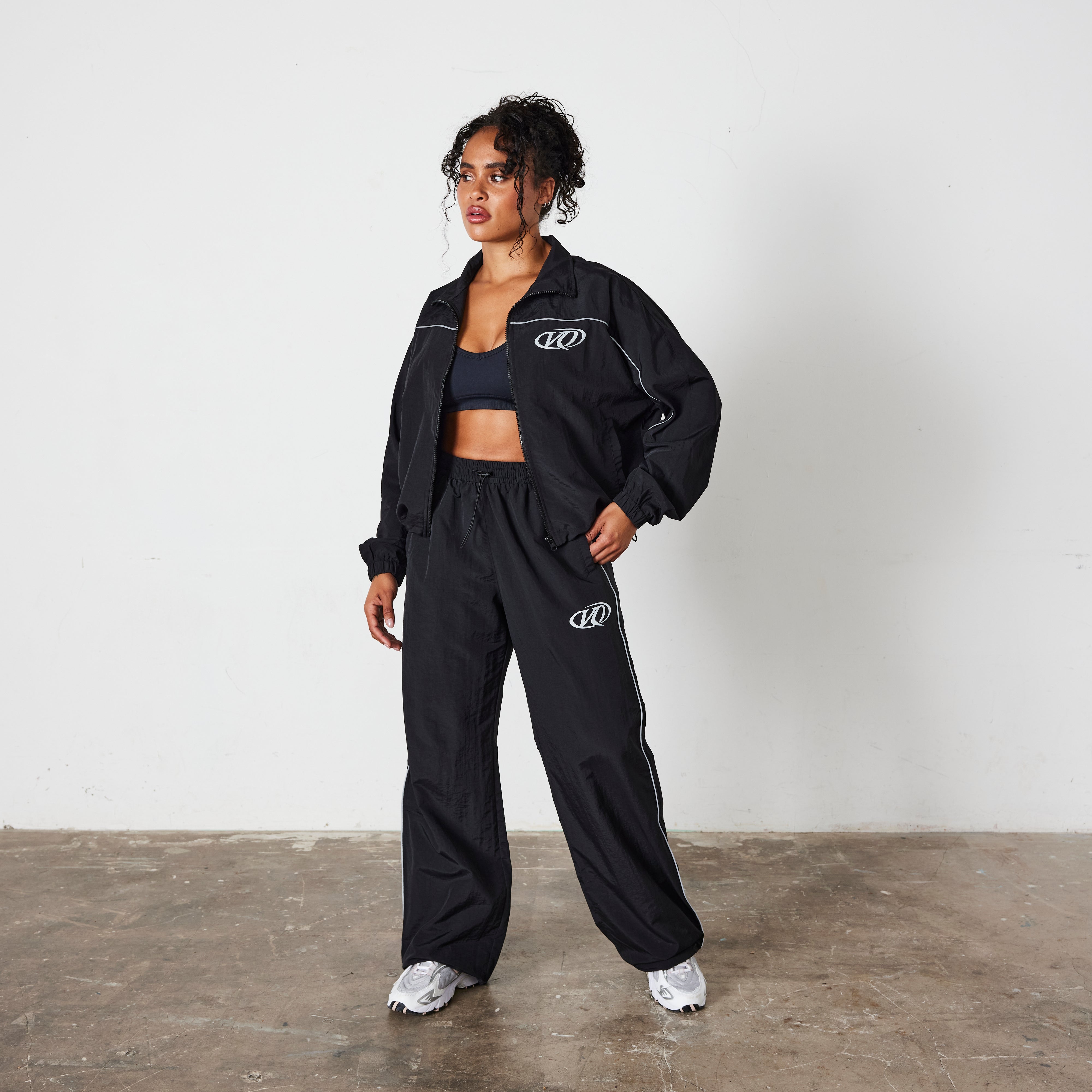 Vanquish Black Racing Track Jacket