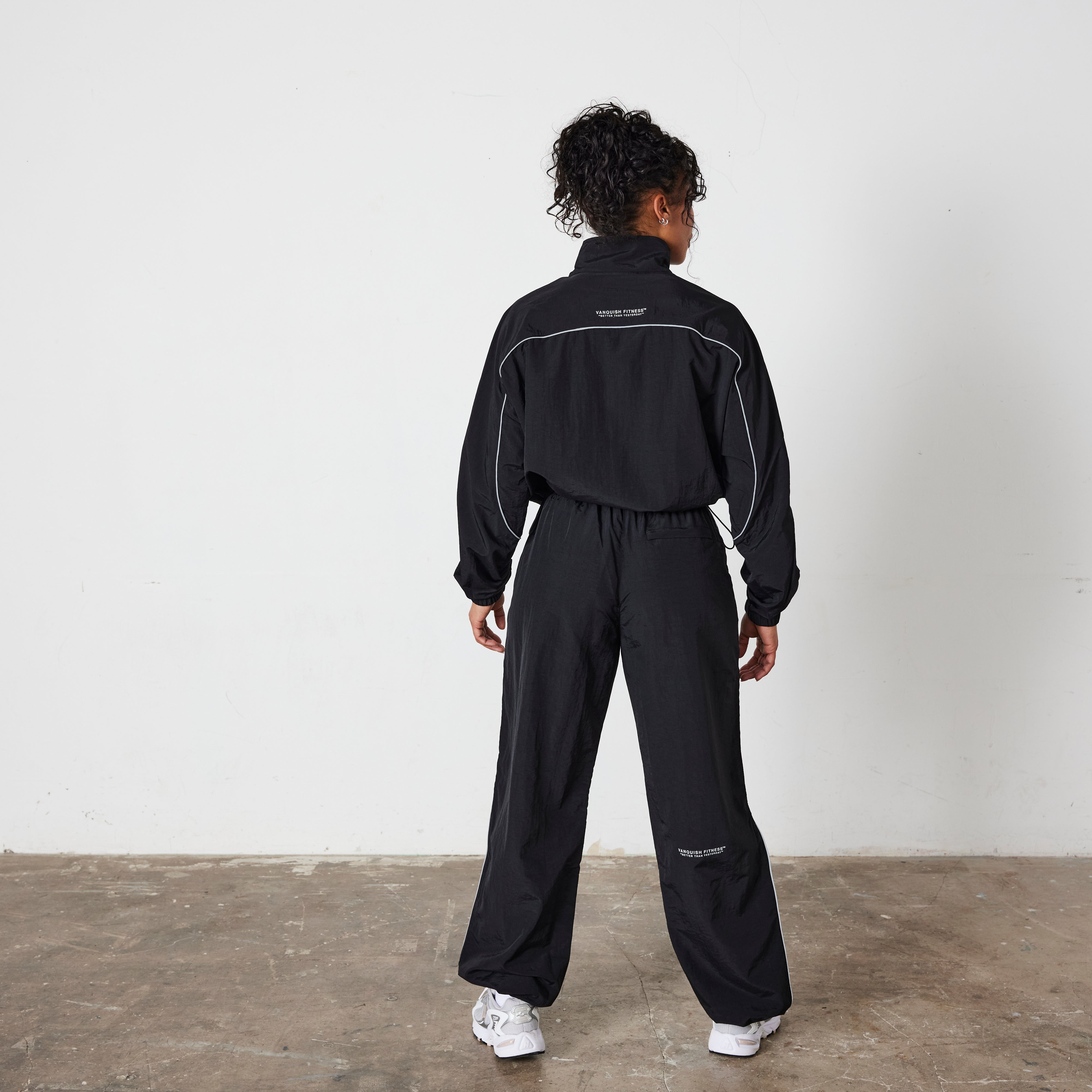 Vanquish Black Racing Track Jacket