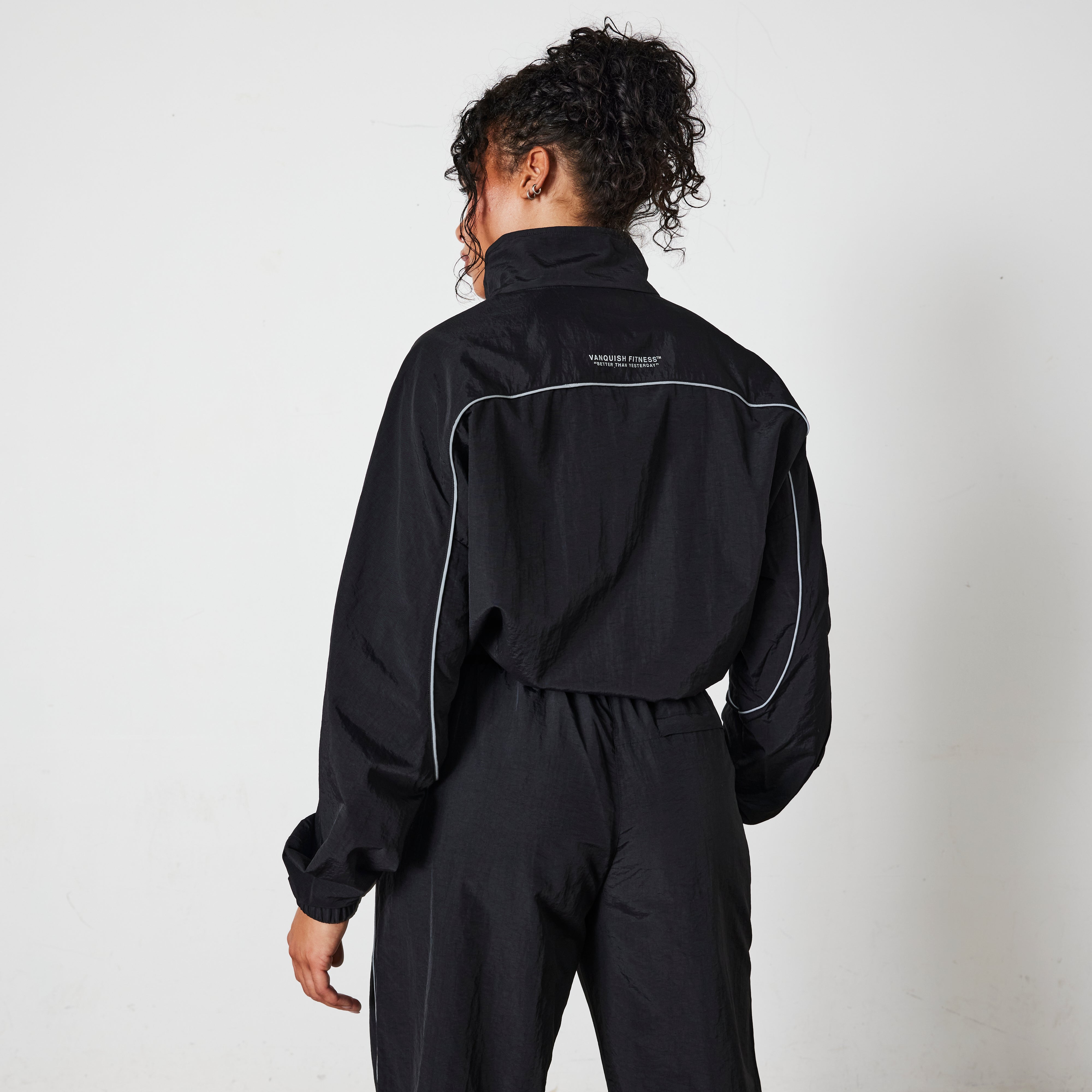 Vanquish Black Racing Track Jacket