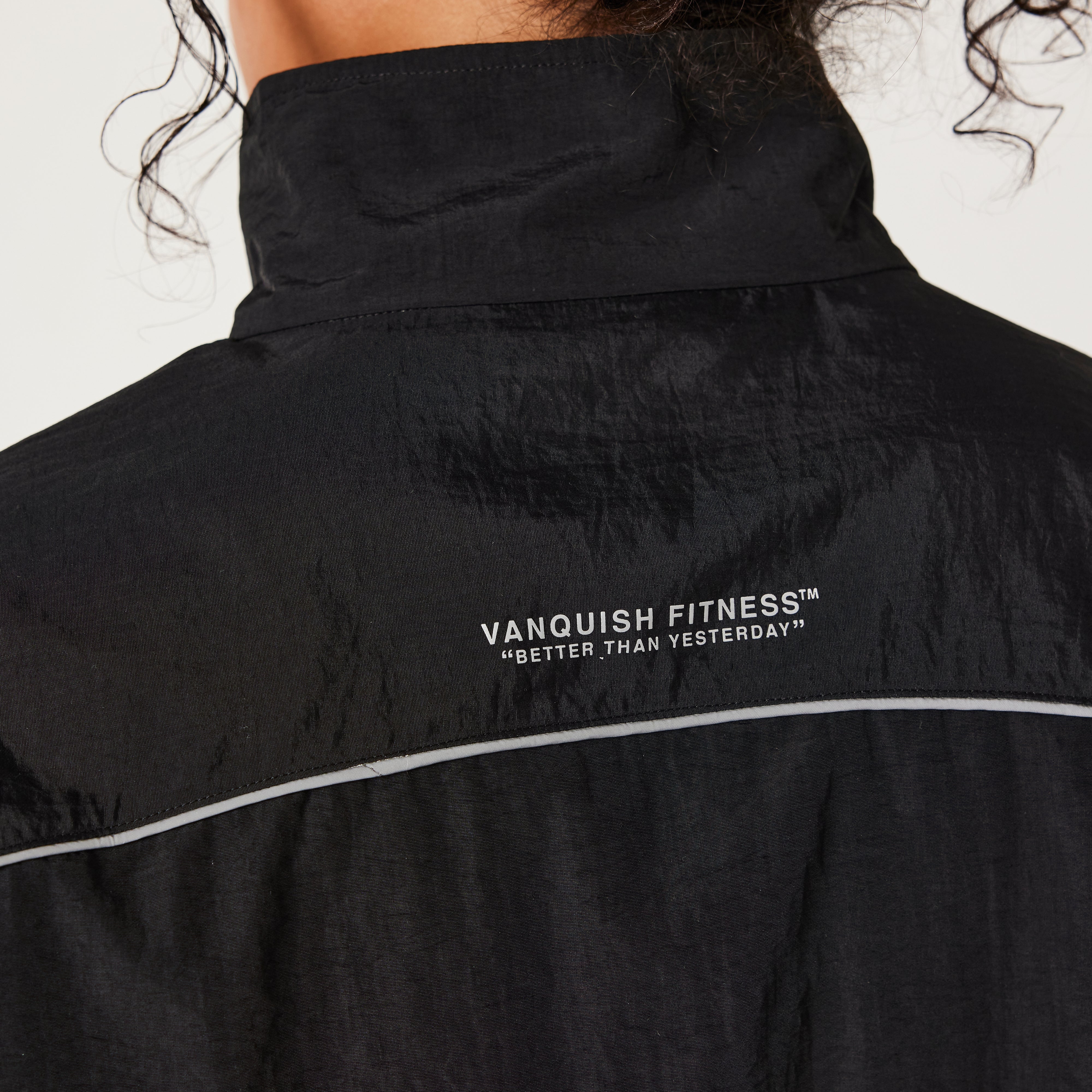 Vanquish Black Racing Track Jacket