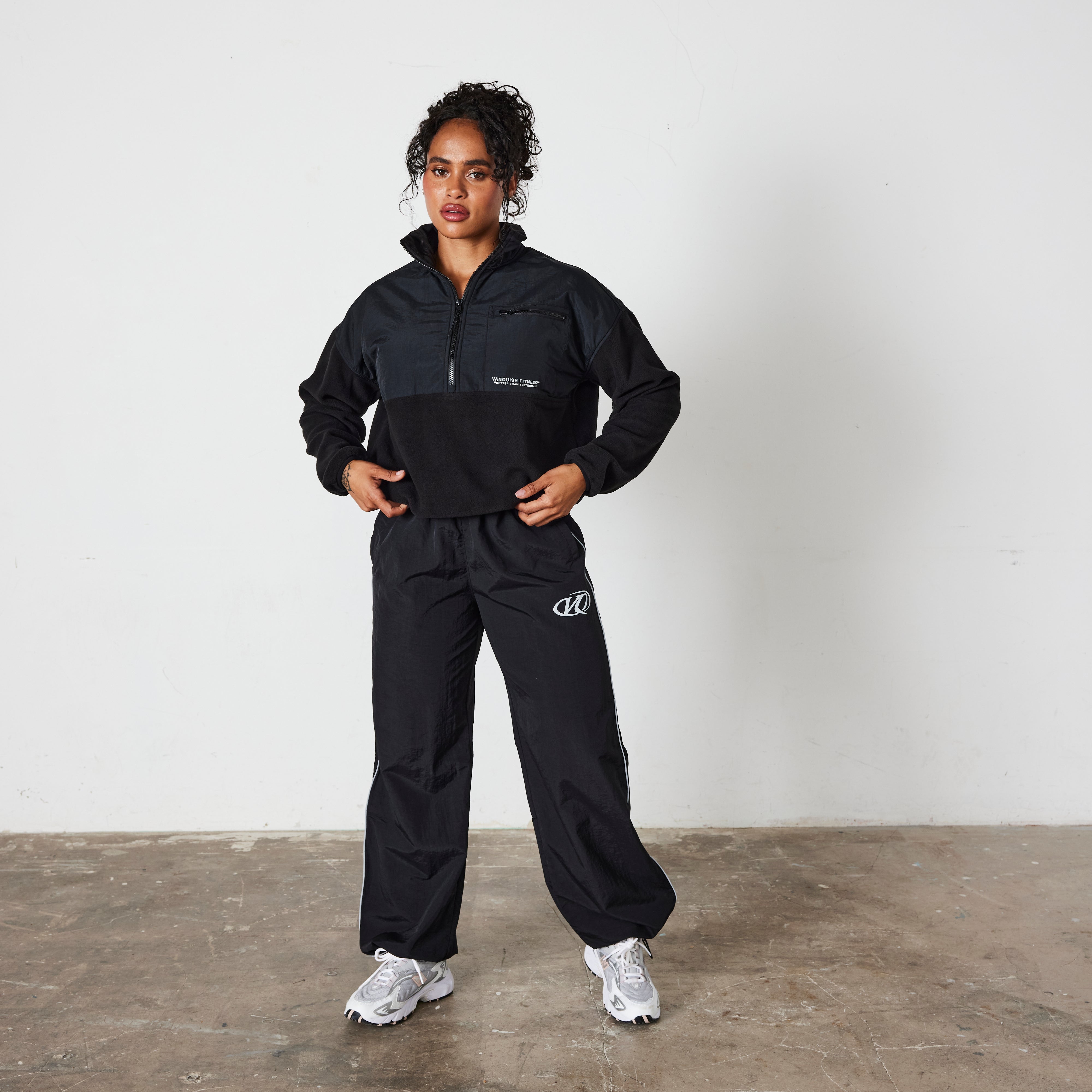 Vanquish Black Tech Polar Fleece
