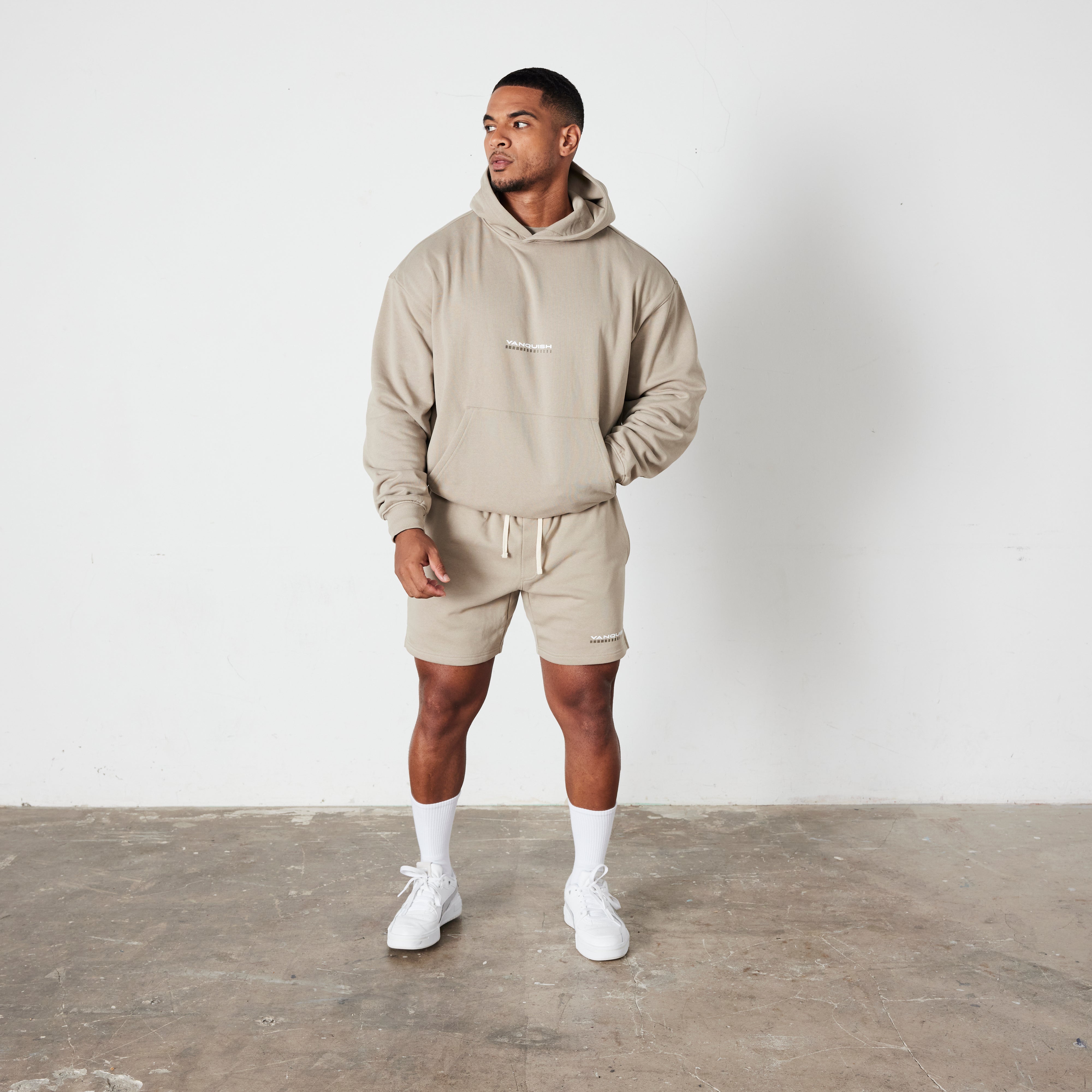 Vanquish Stone Athletics Division Oversized Pullover Hoodie