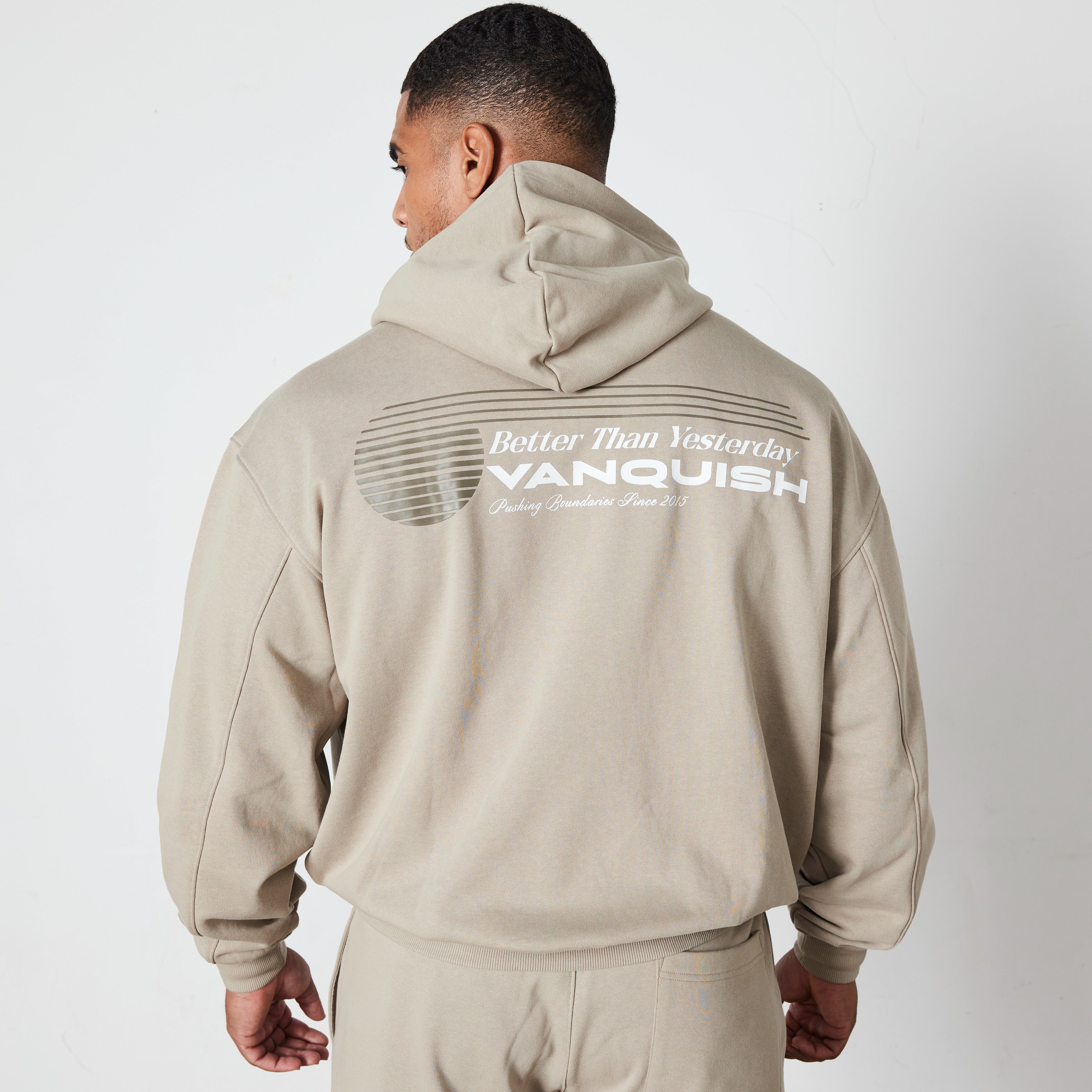 Vanquish Stone Athletics Division Oversized Pullover Hoodie