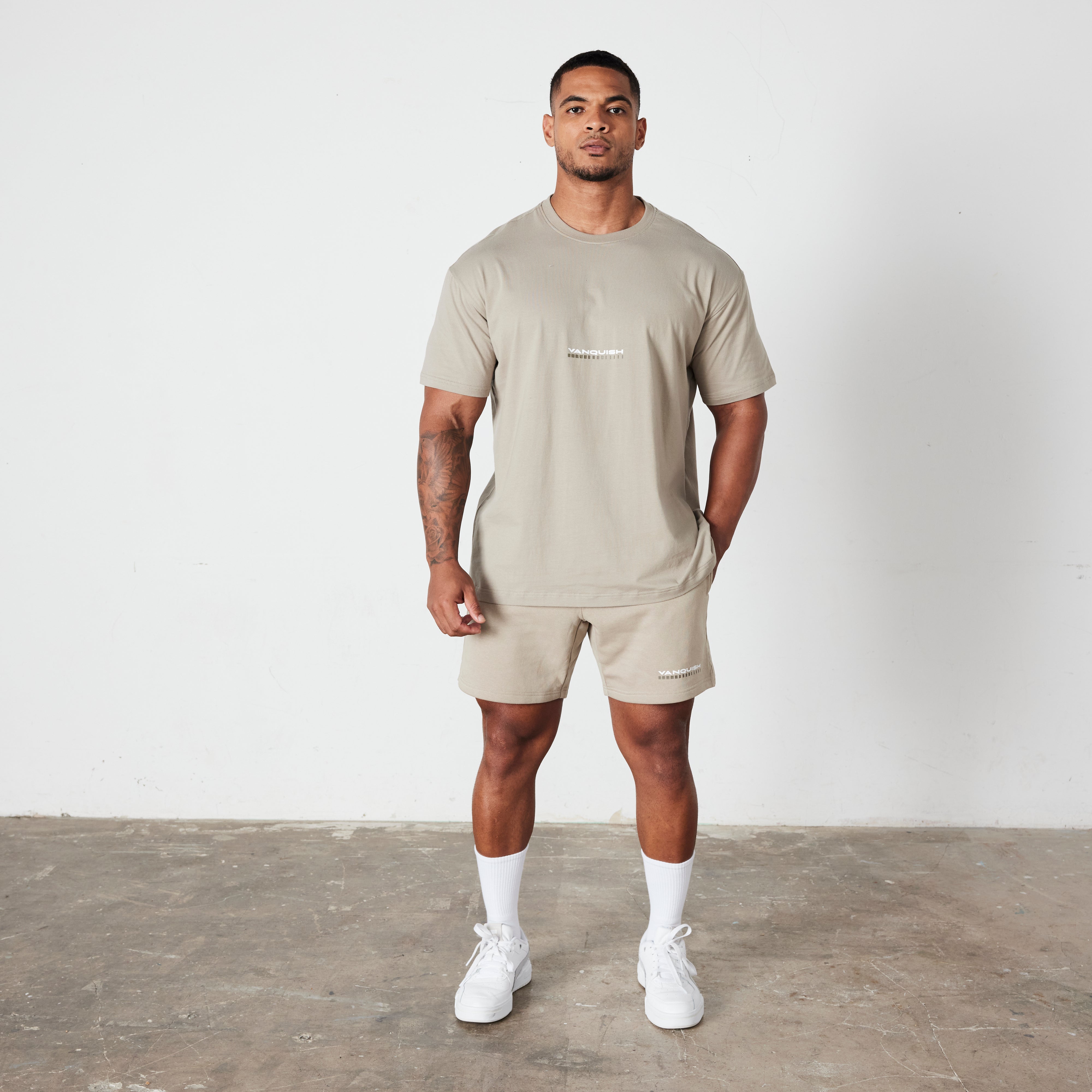Vanquish Stone Athletics Division Oversized T Shirt