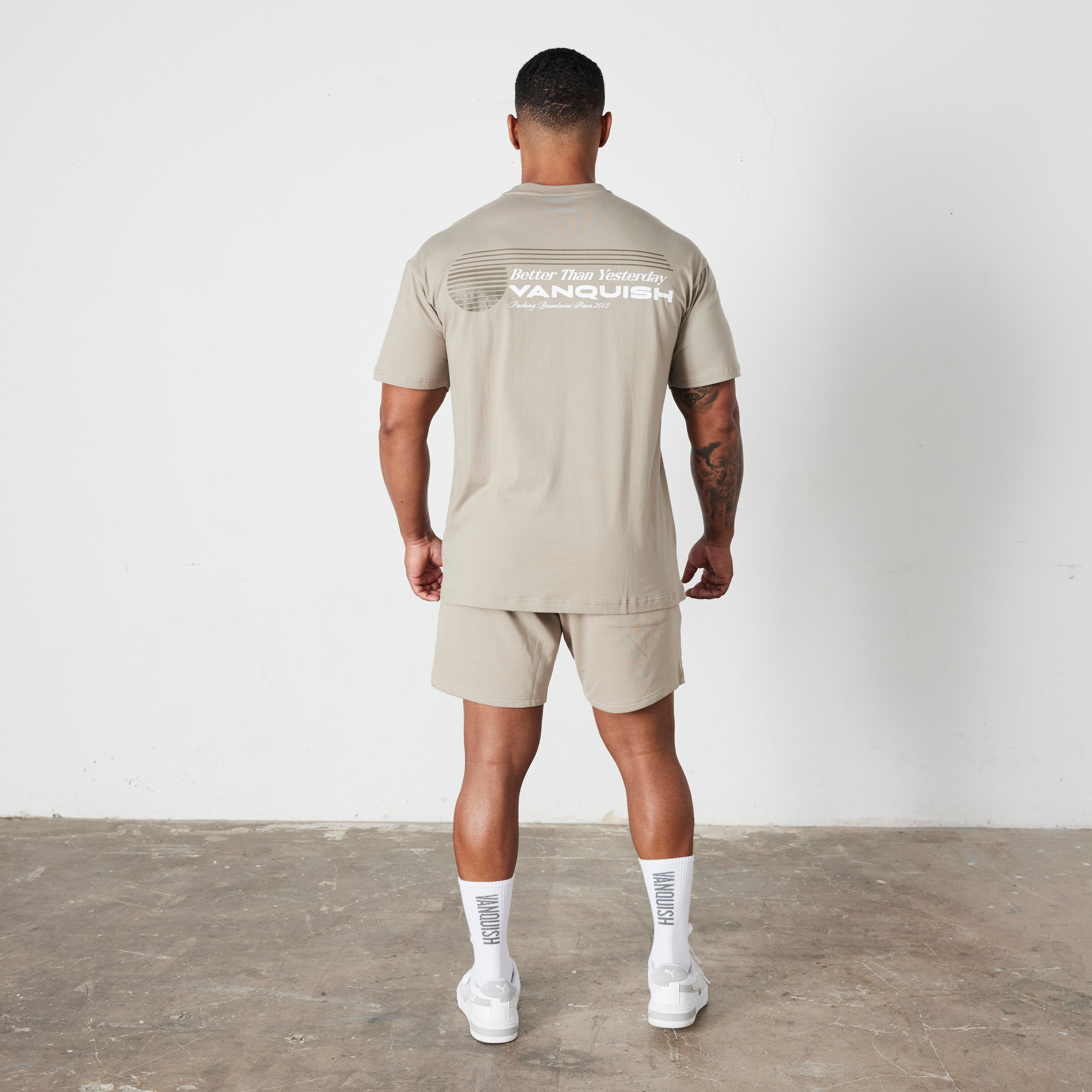 Vanquish Stone Athletics Division Oversized T Shirt