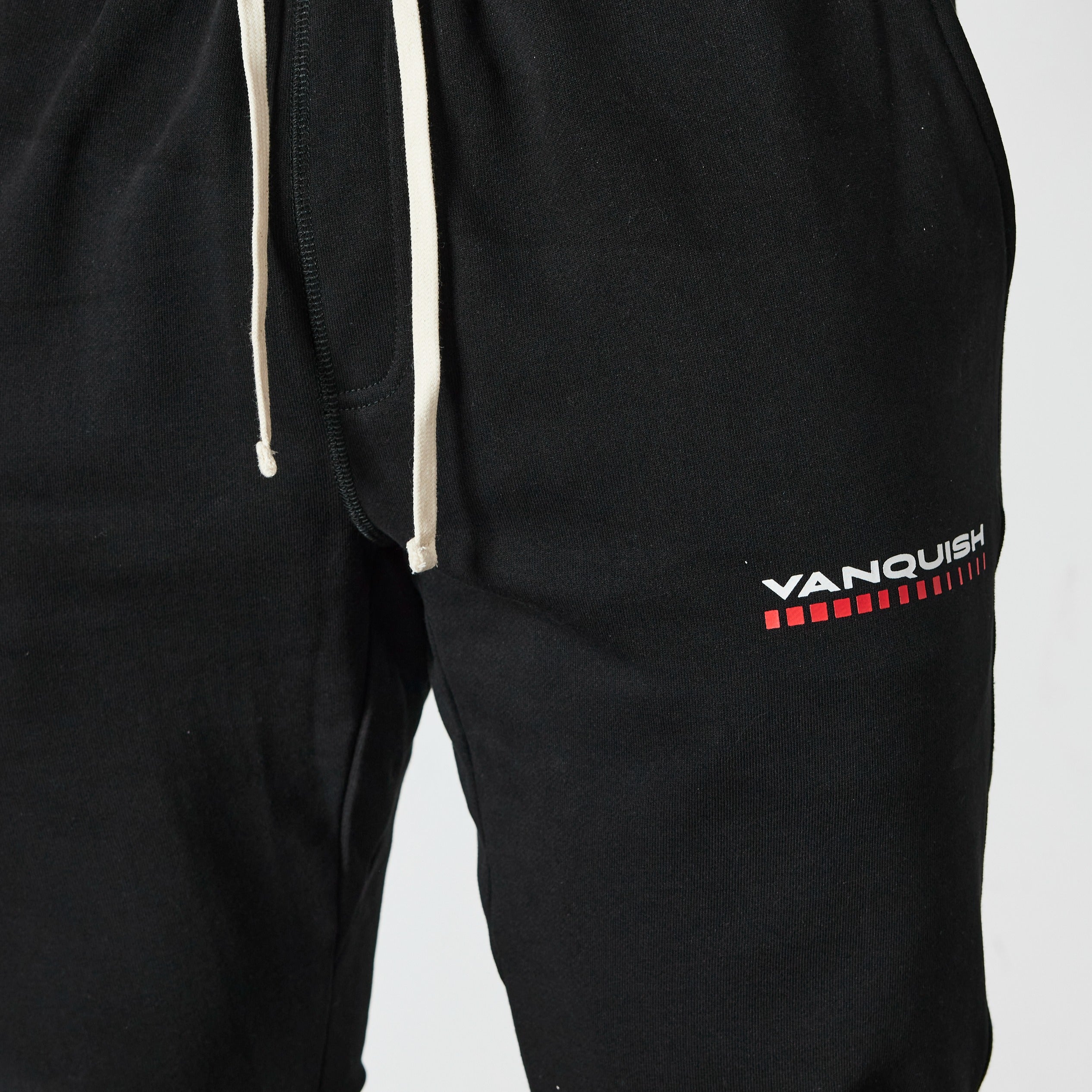 Vanquish Black Athletics Division Tapered Sweatpants