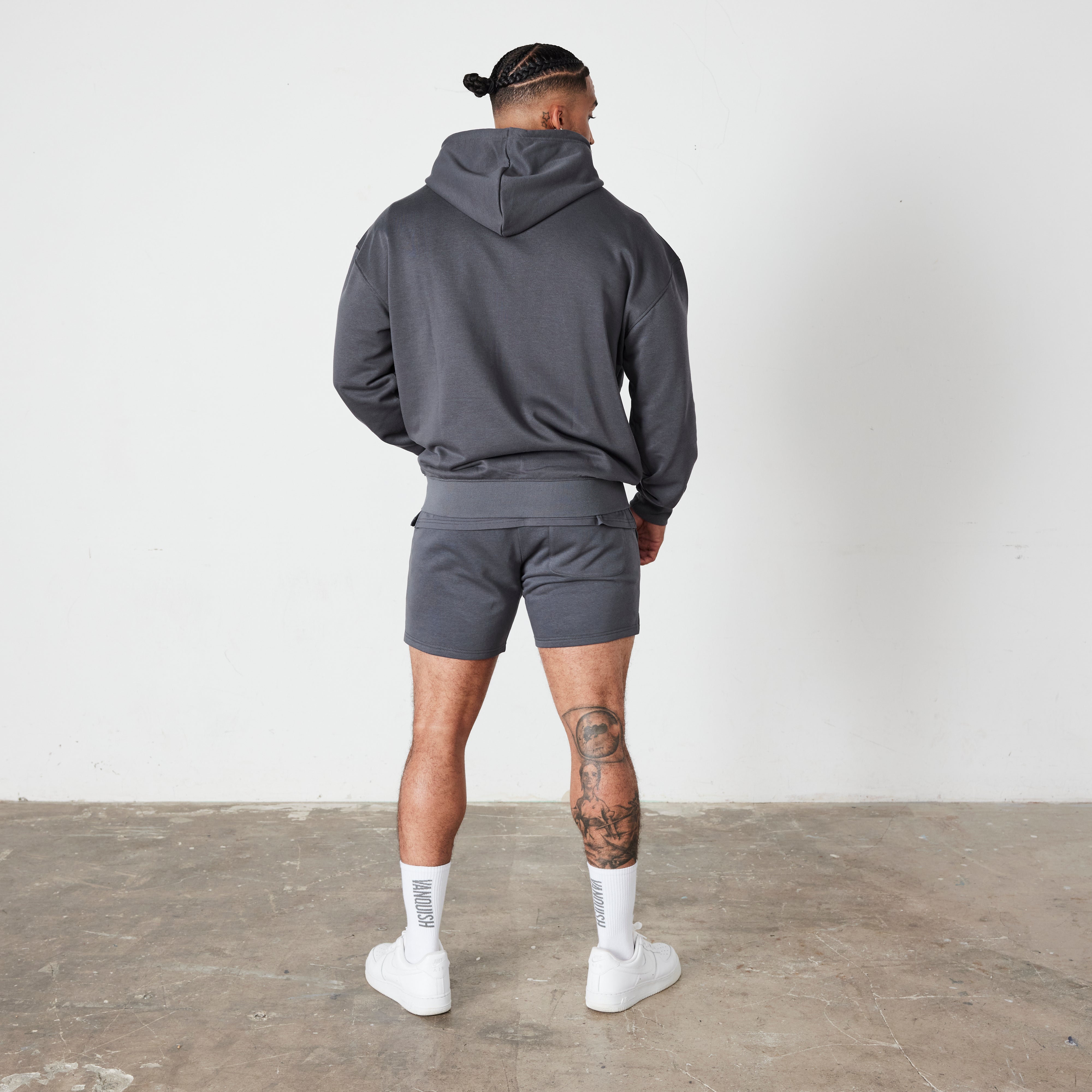 Vanquish Essential Denim Blue Regular Fit Shorts