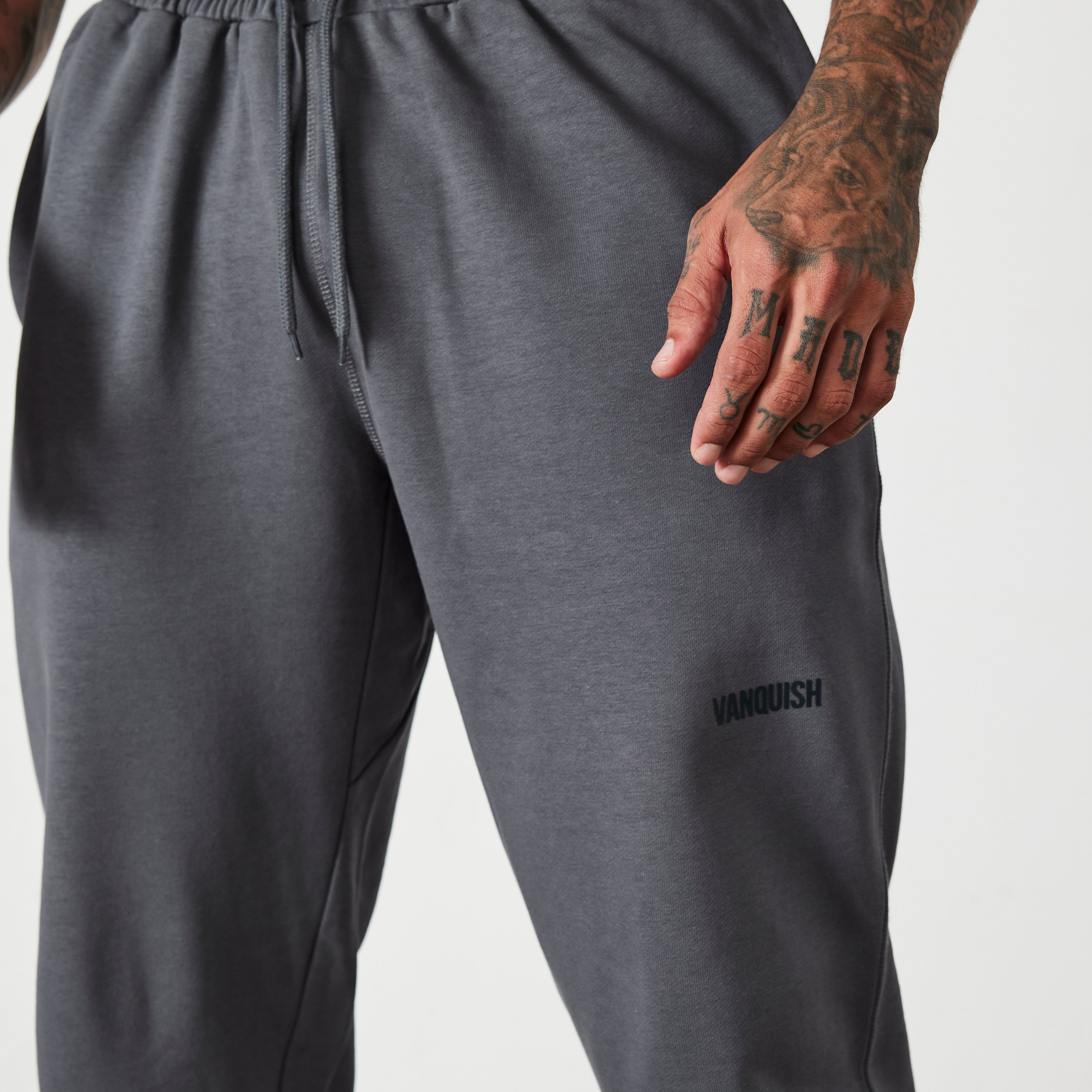 Vanquish Essential Denim Blue Oversized Sweatpants