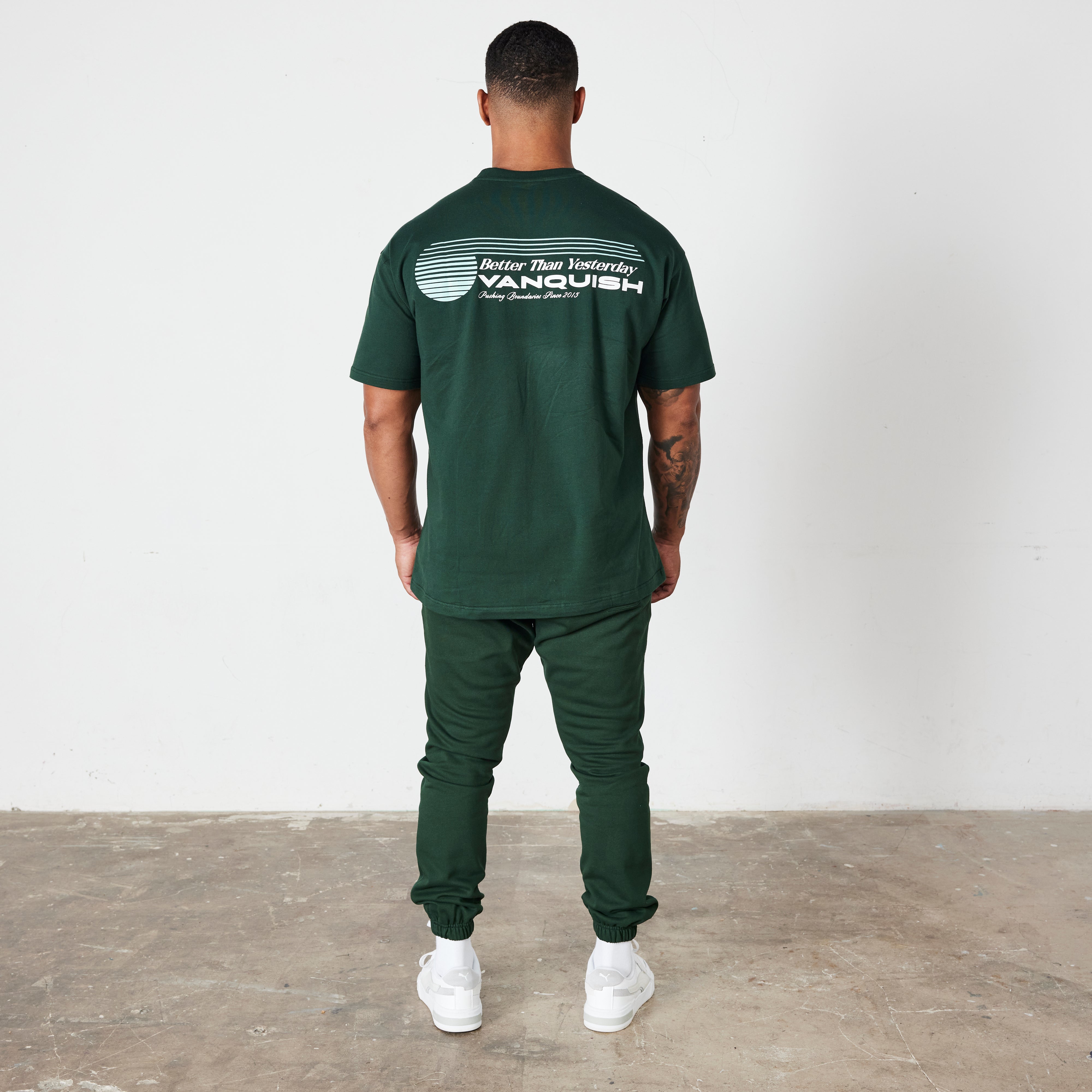 Vanquish Green Athletics Division Oversized T Shirt