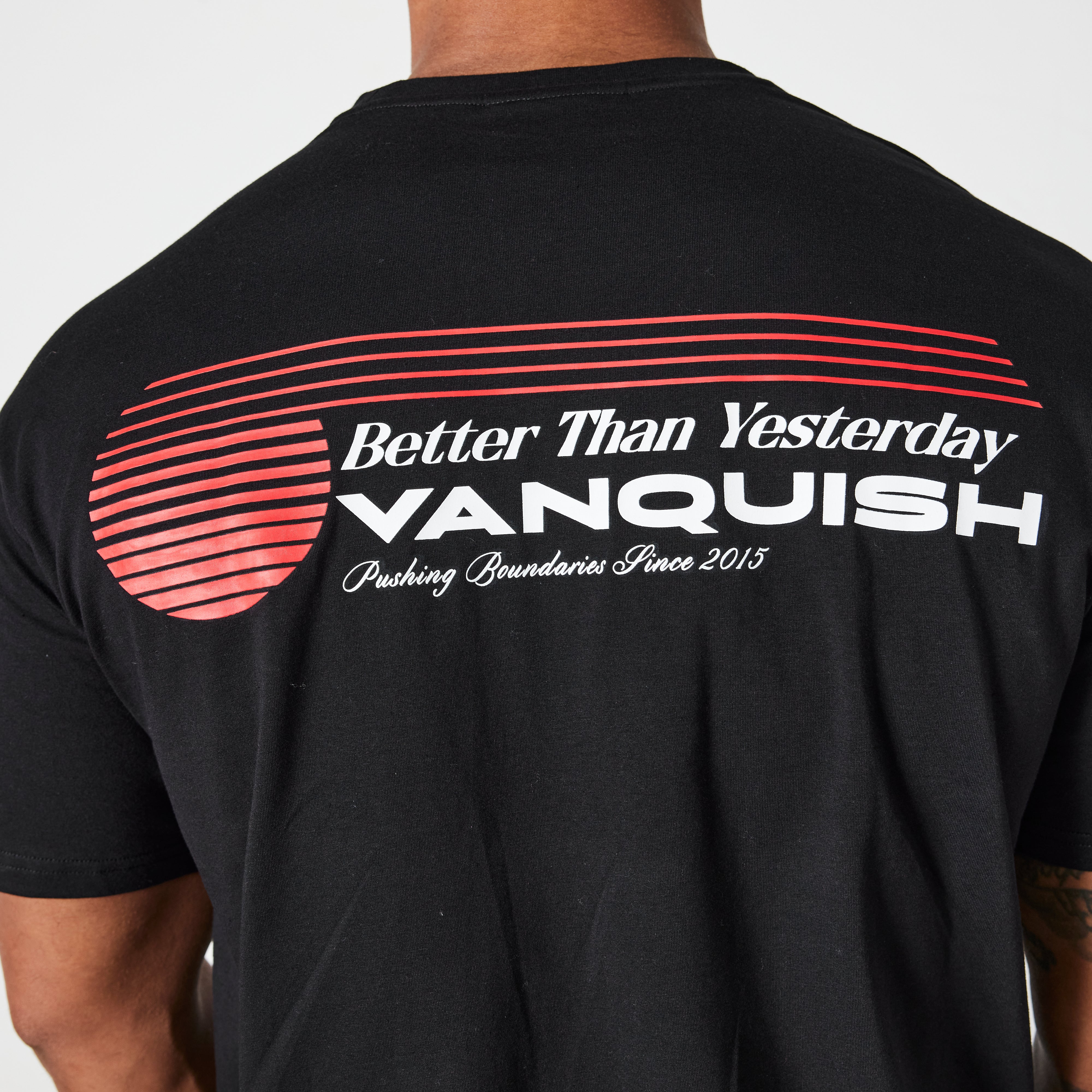 Vanquish Black Athletics Division Oversized T Shirt