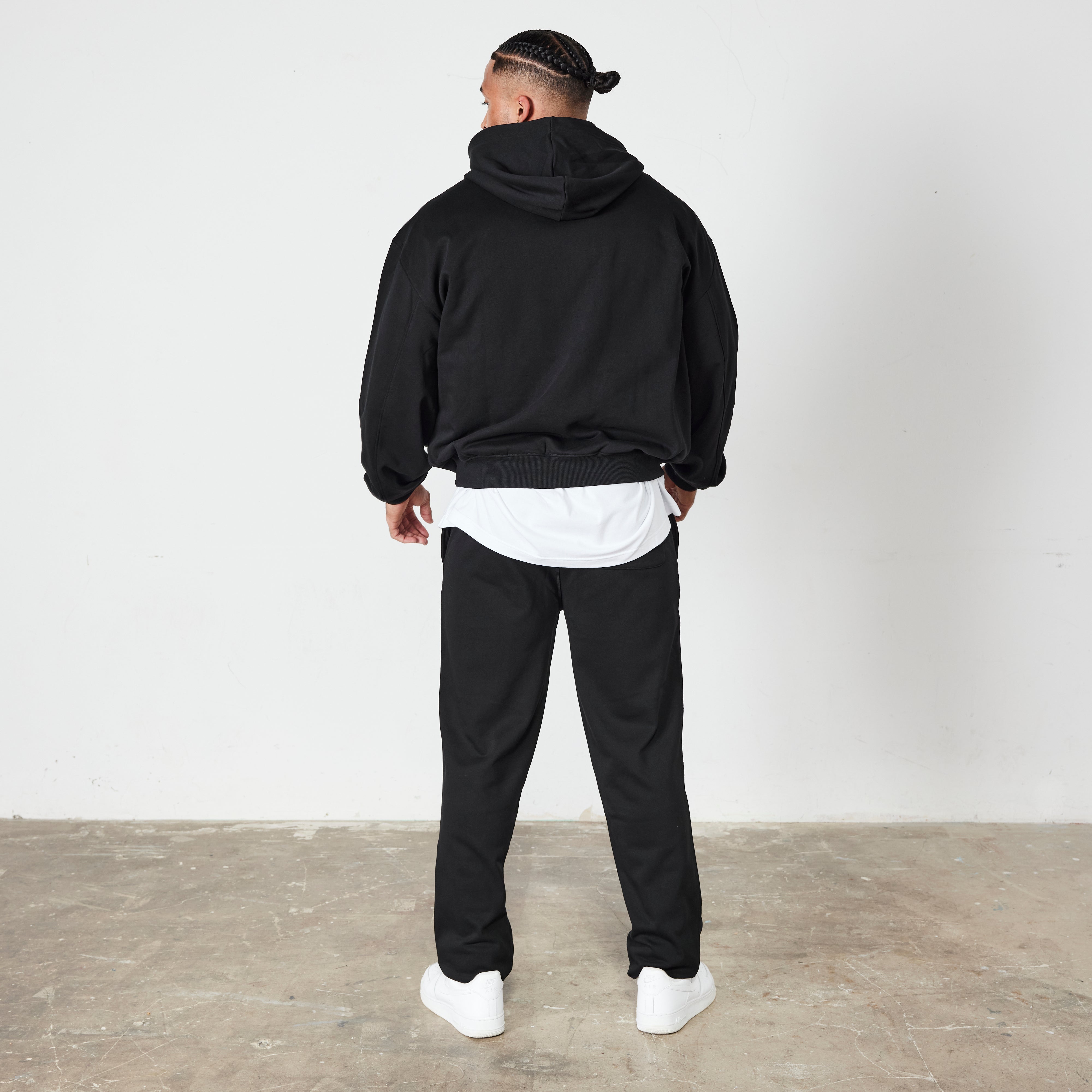Vanquish Black Signature Collection Straight Leg Sweatpants