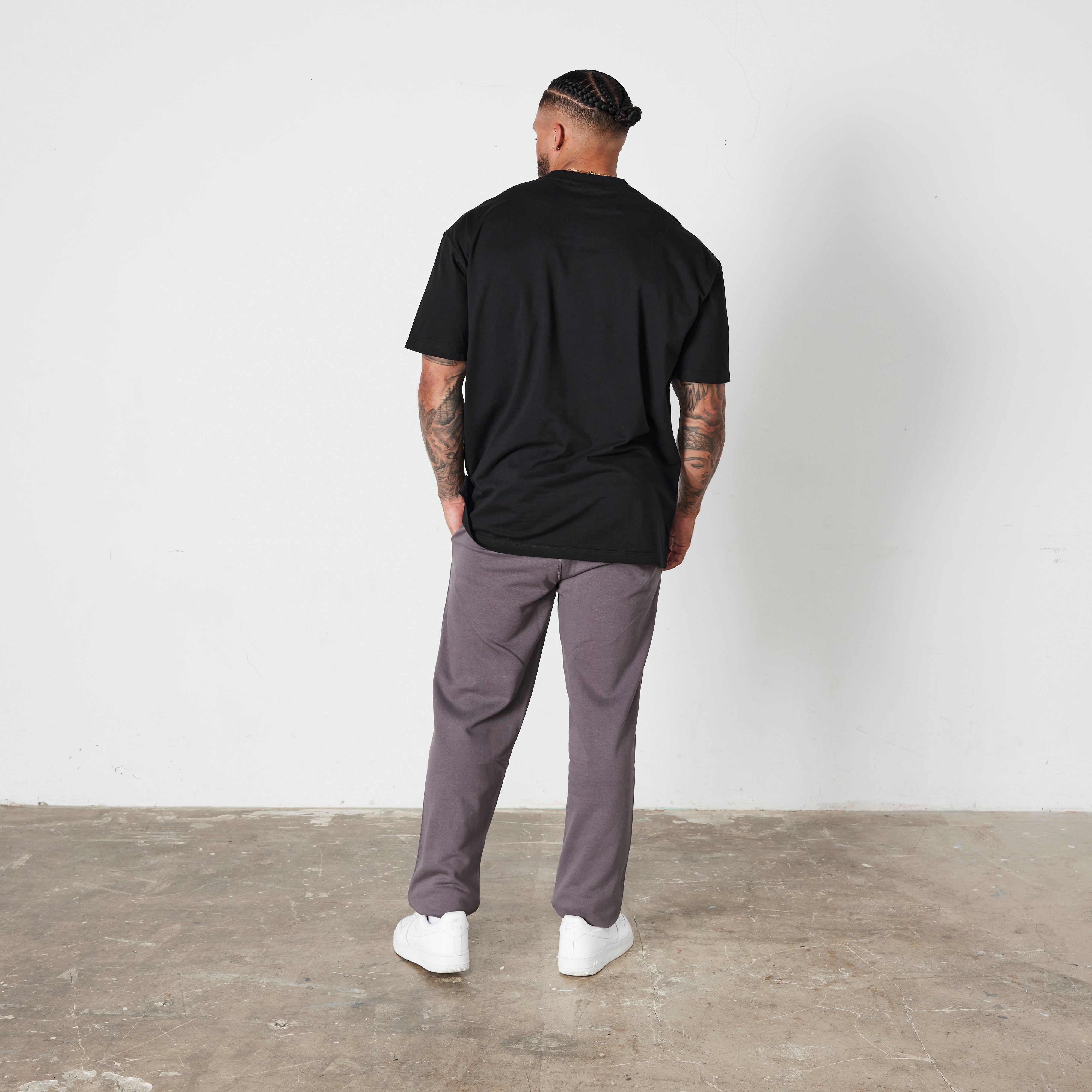 Vanquish Black Signature Collection Oversized T Shirt