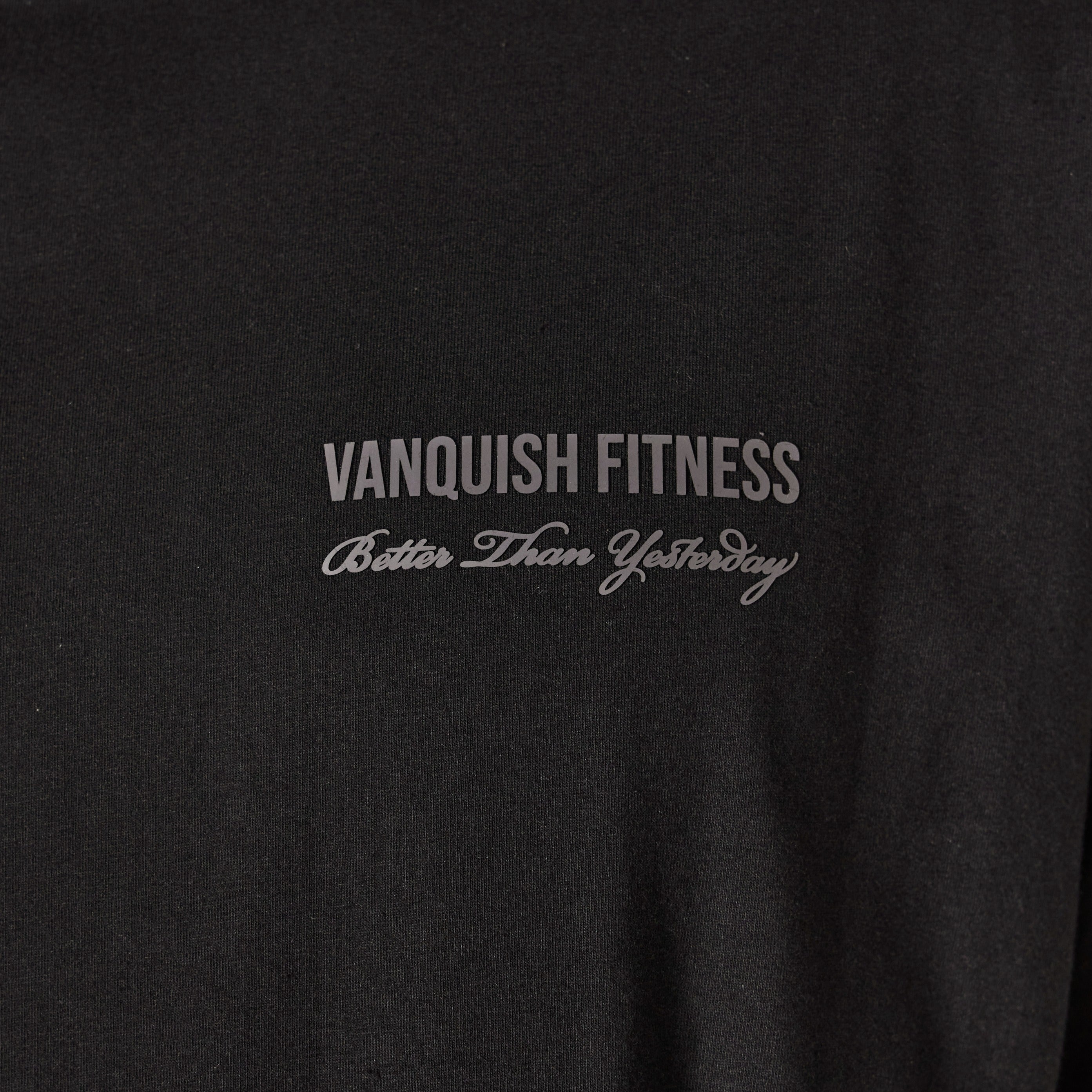 Vanquish Black Signature Collection Oversized T Shirt
