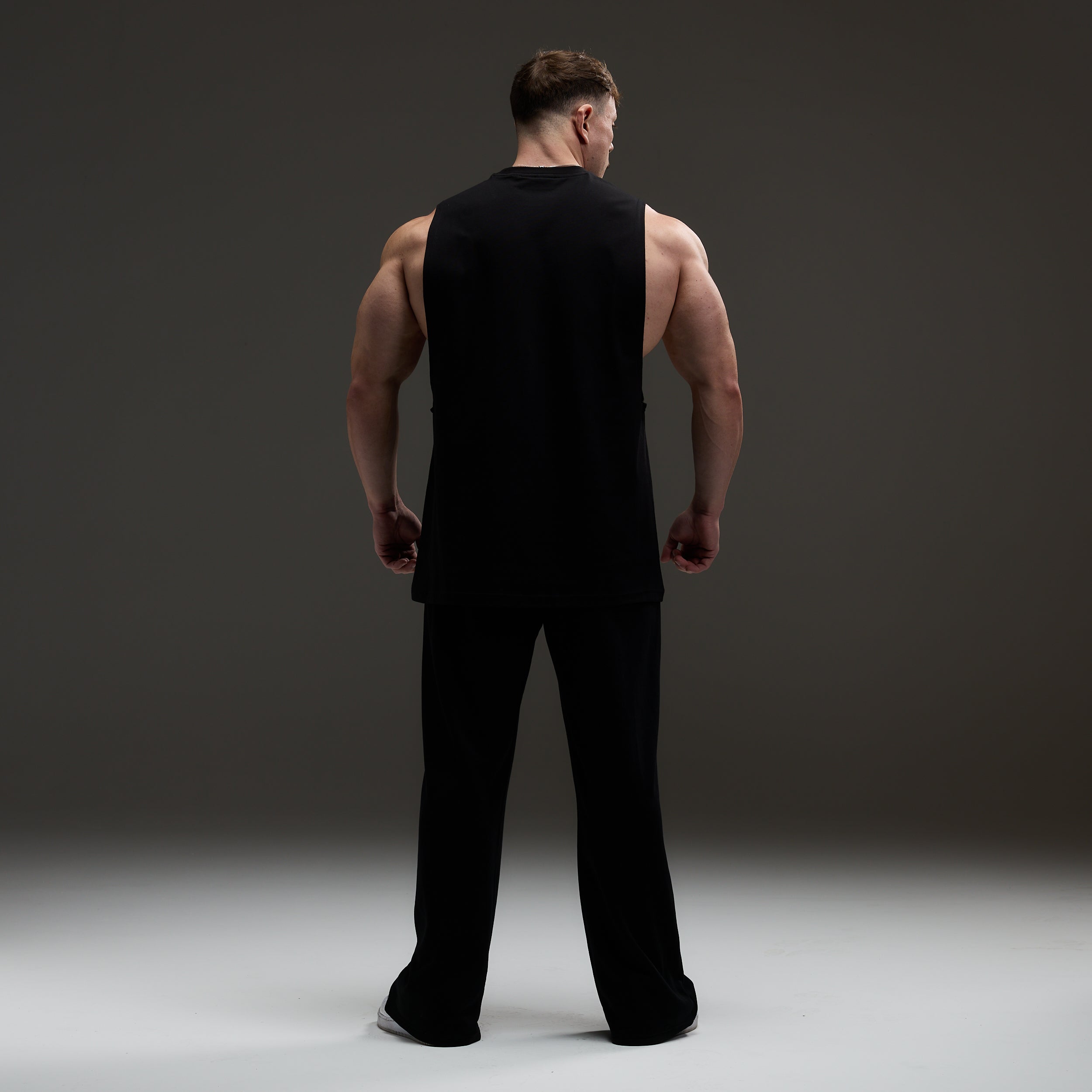 VQ x Baki: Black Baki Sleeveless T Shirt