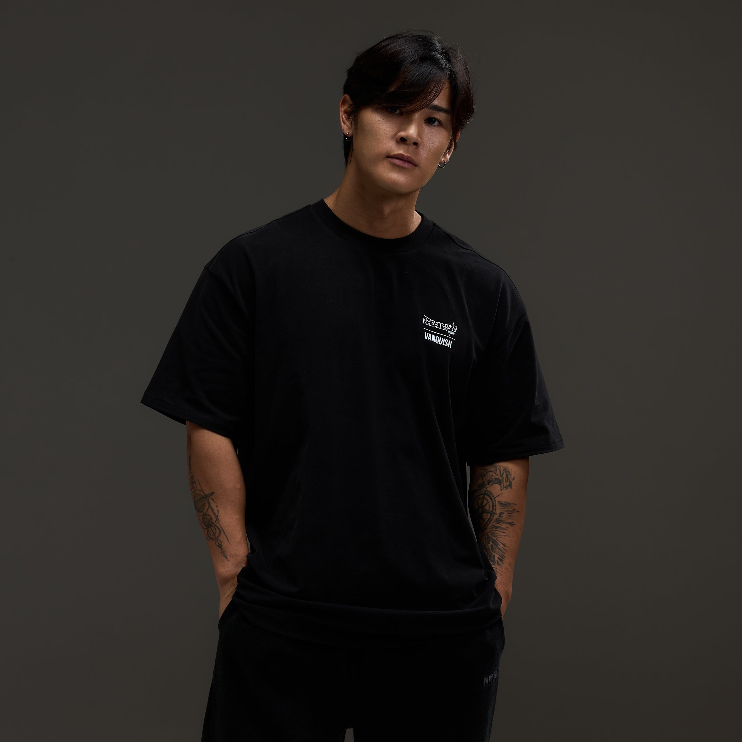 Vanquish DBS Vegeta SSGSS Black Oversized T Shirt