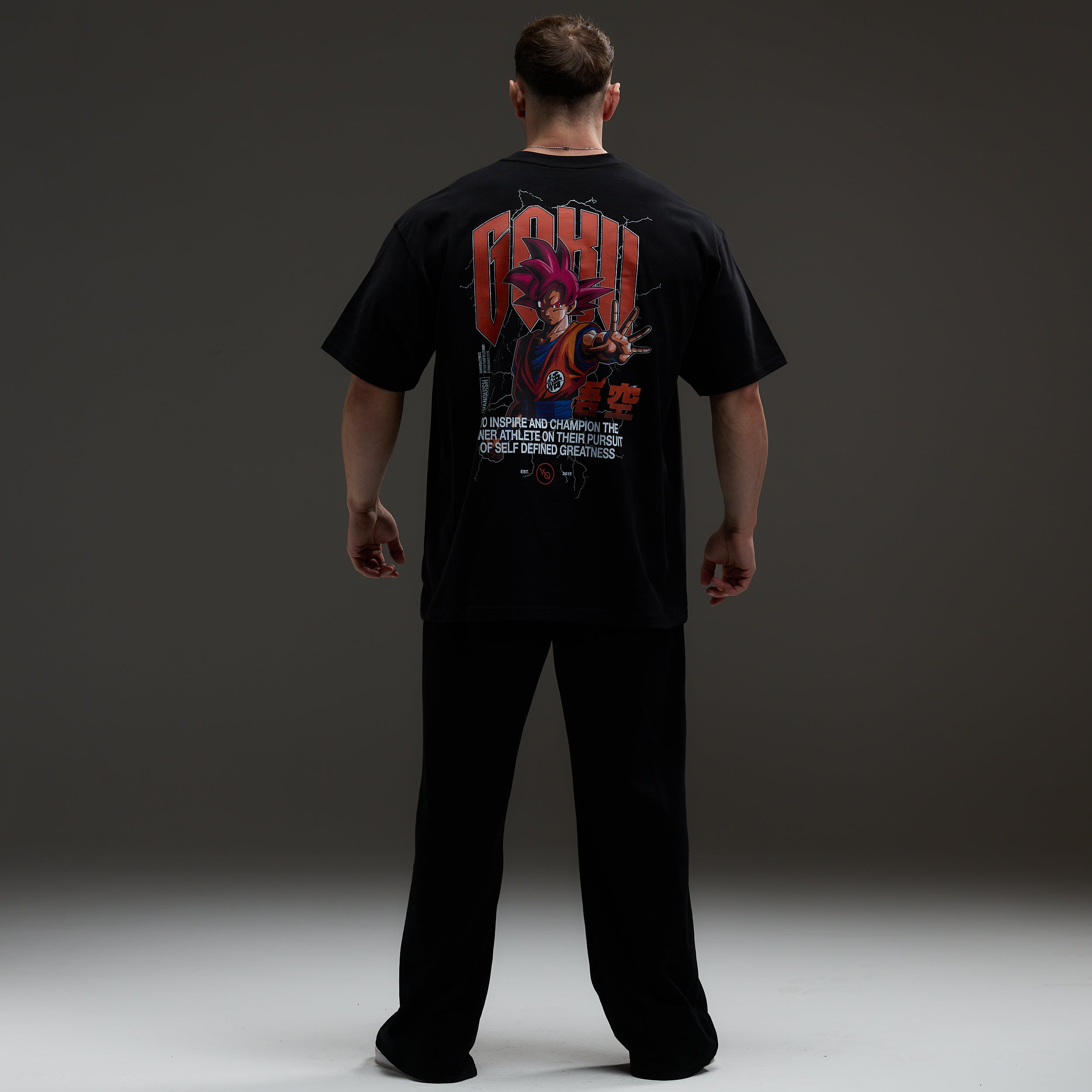 Vanquish DBS Goku Black Oversized T Shirt