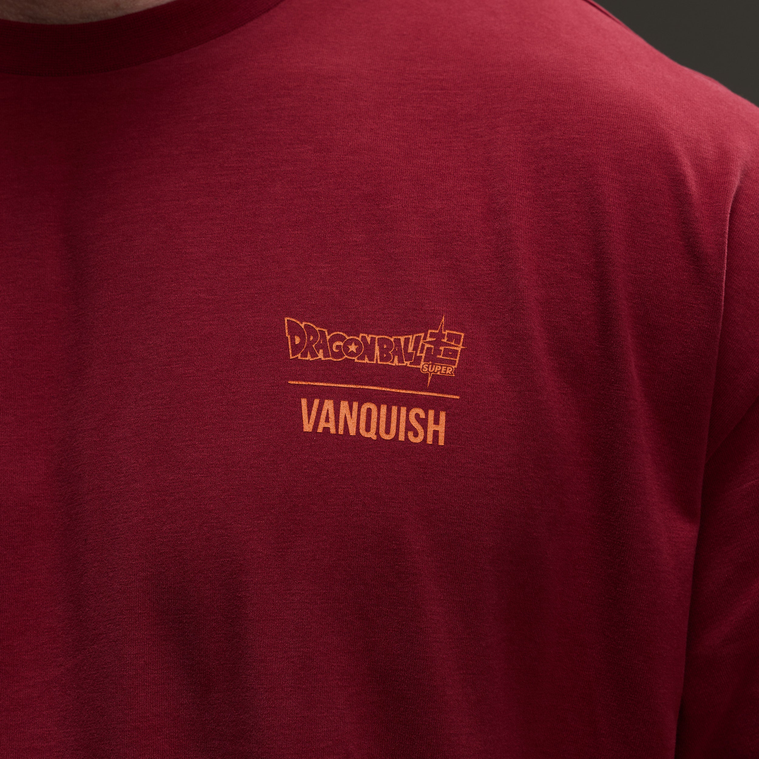 Vanquish DBS Goku Red Oversized T Shirt