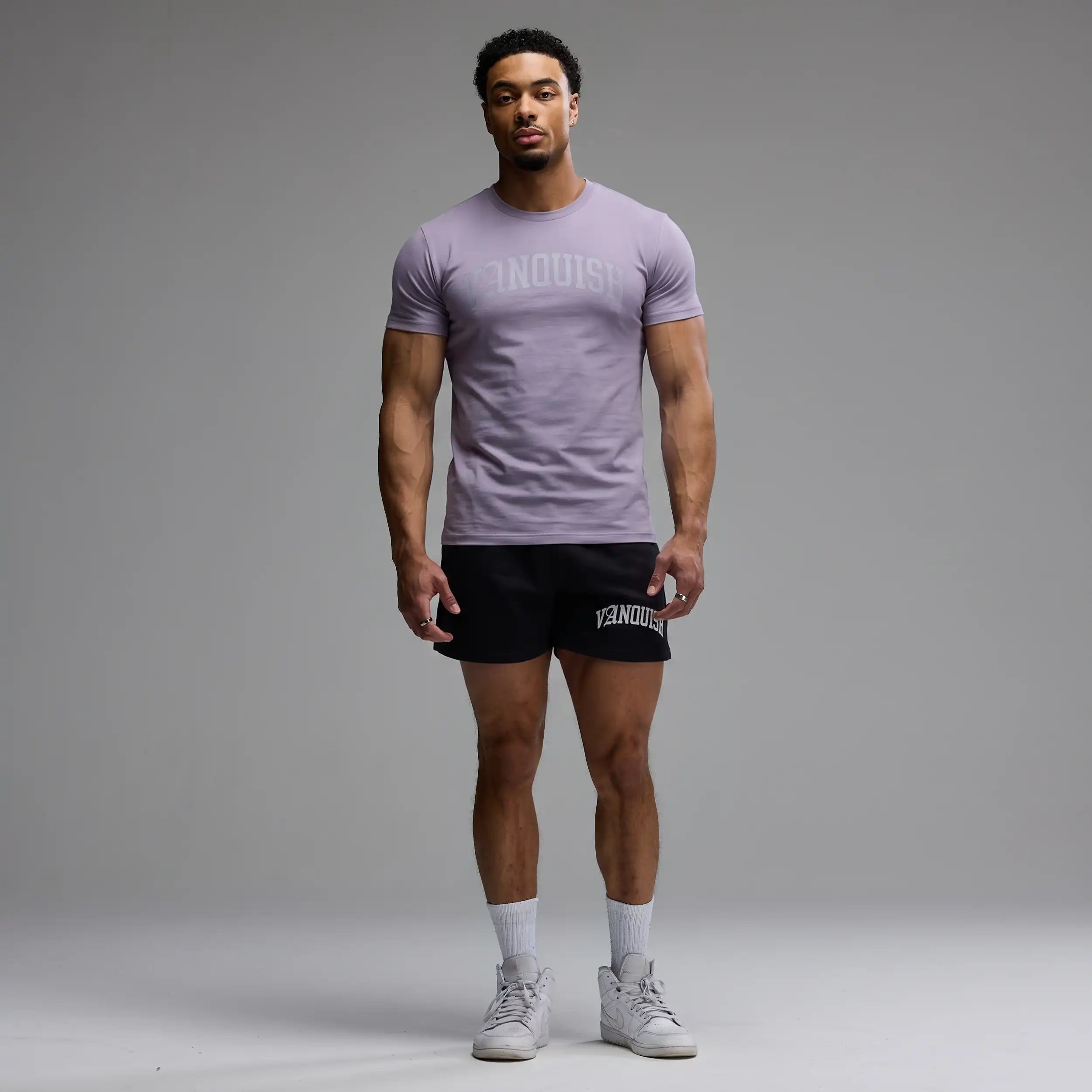 EVOLVE ARCH LILAC SMOKE SLIM FIT T SHIRT