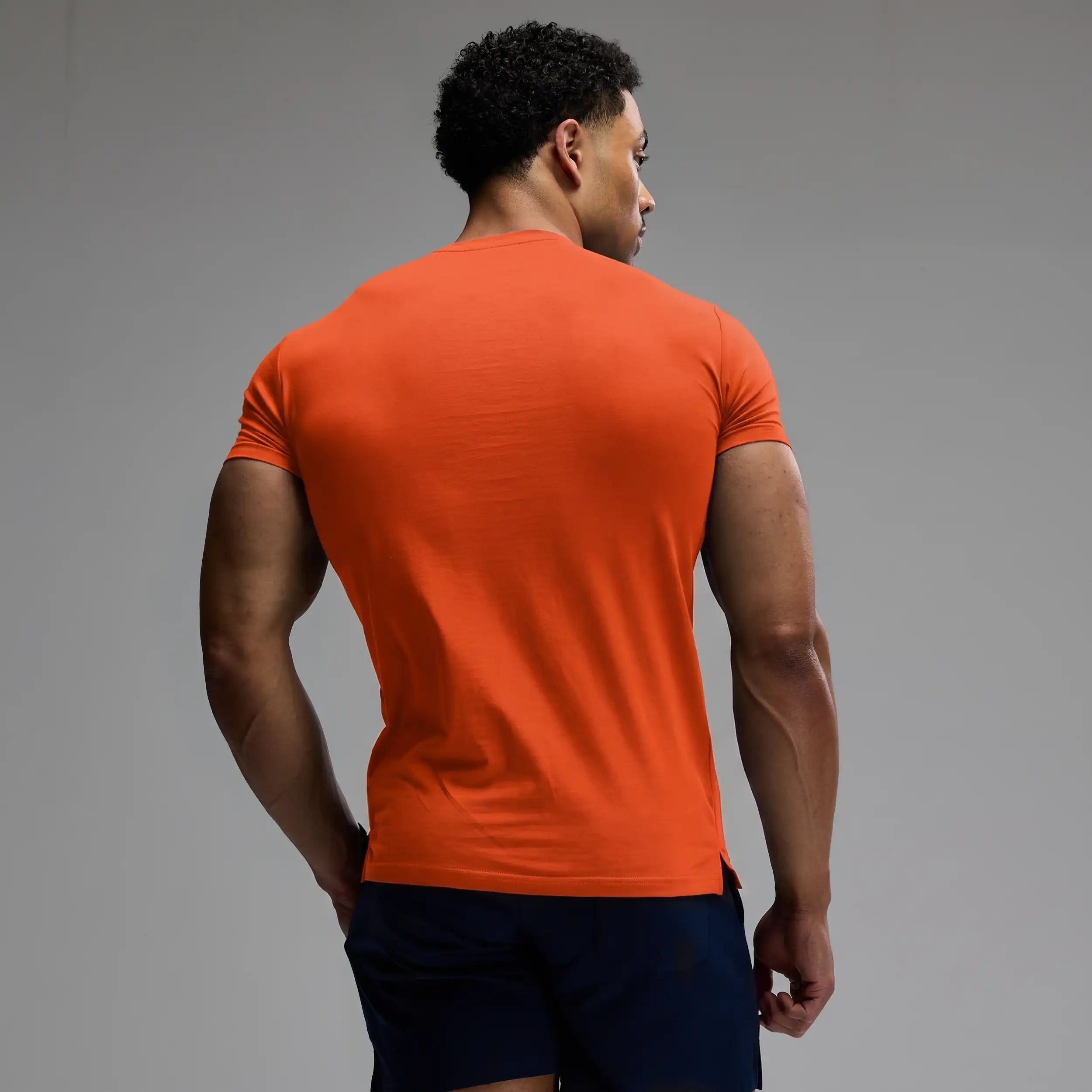 EVOLVE ARCH ORANGE SLIM FIT T SHIRT