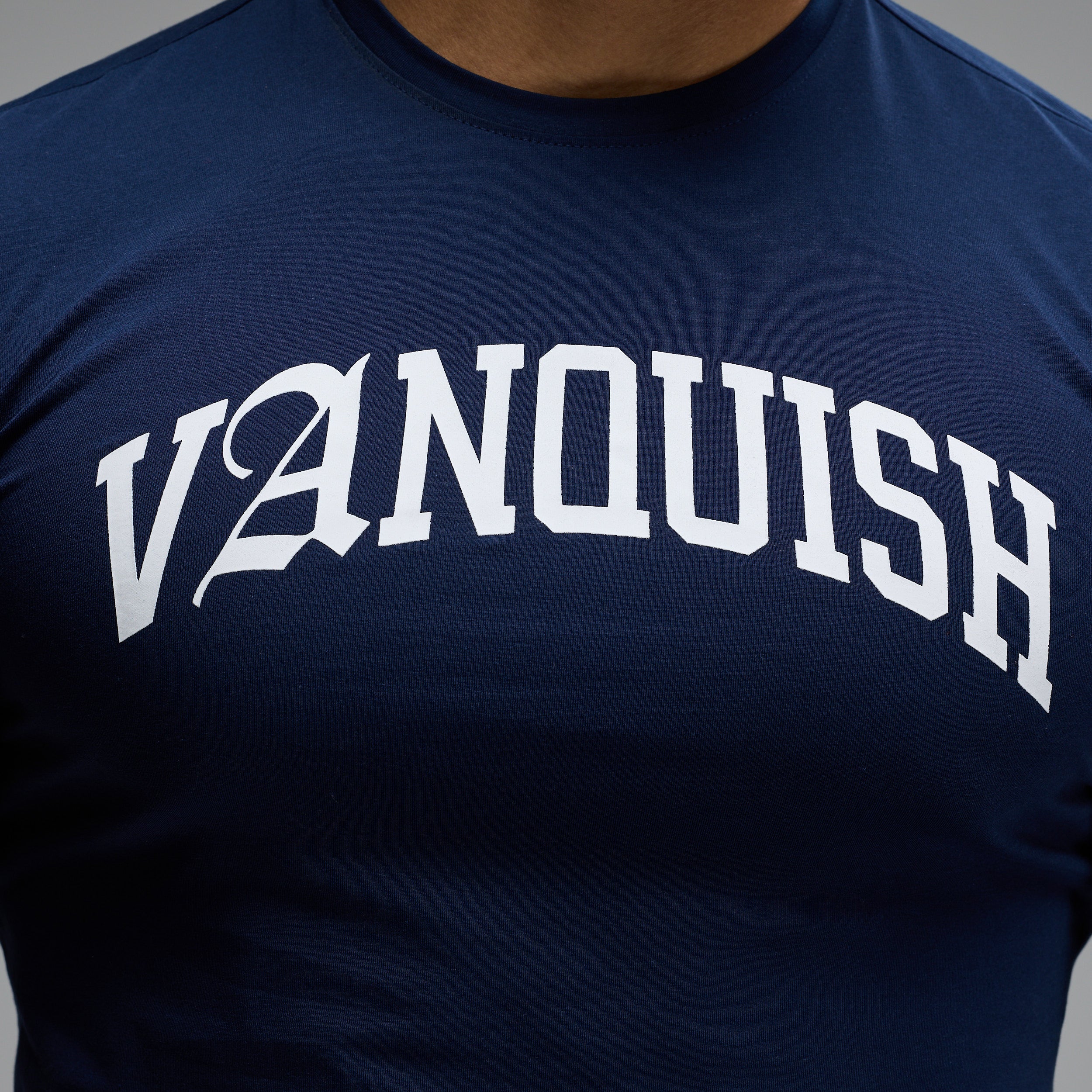 ACADEMY ARCH NAVY SLIM FIT T SHIRT