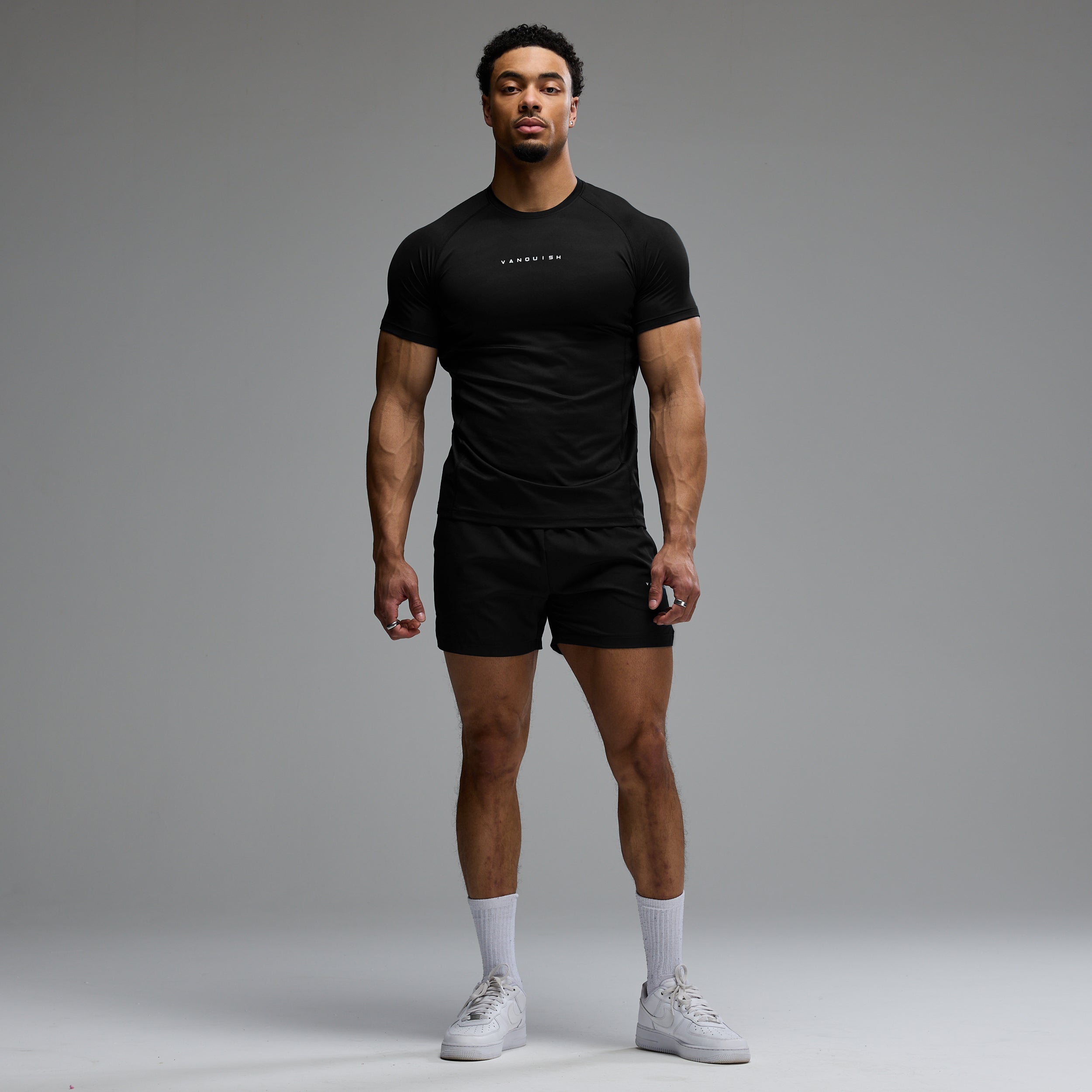 ACADEMY BLACK PERFORMANCE SHORT