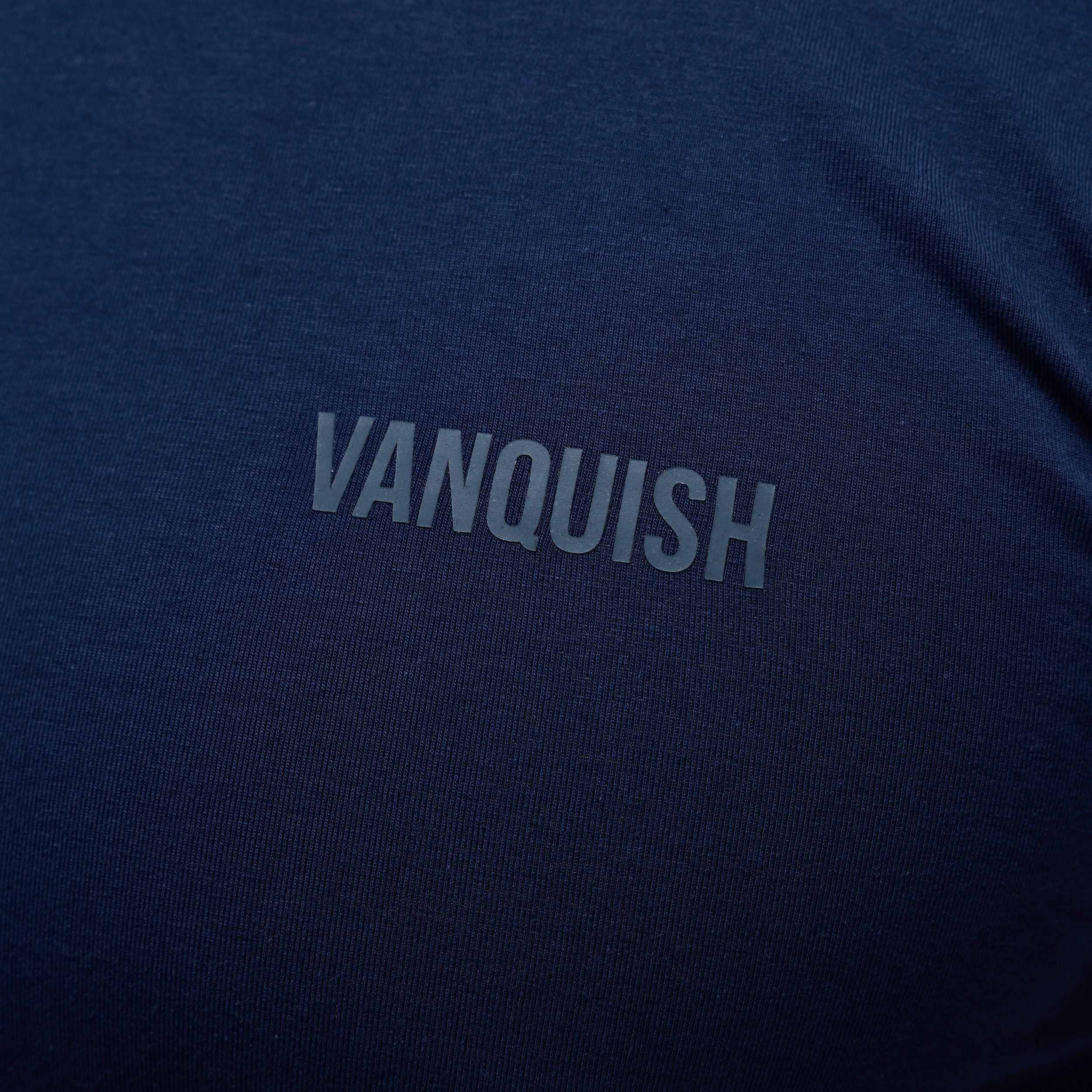 Vanquish Essential Navy Slim Fit Short Sleeve T Shirt