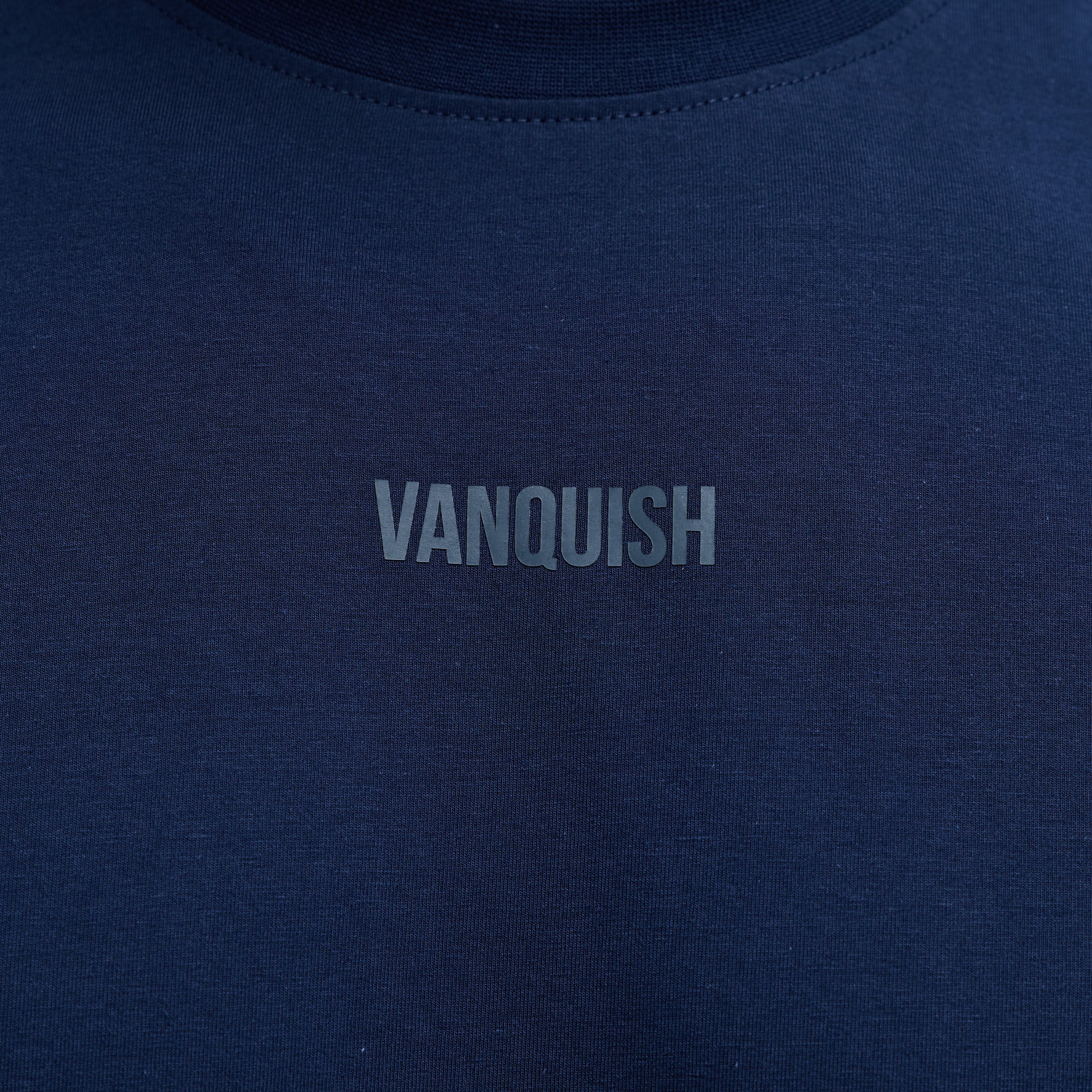 Vanquish Essential V2 Navy Oversized Boxy T Shirt