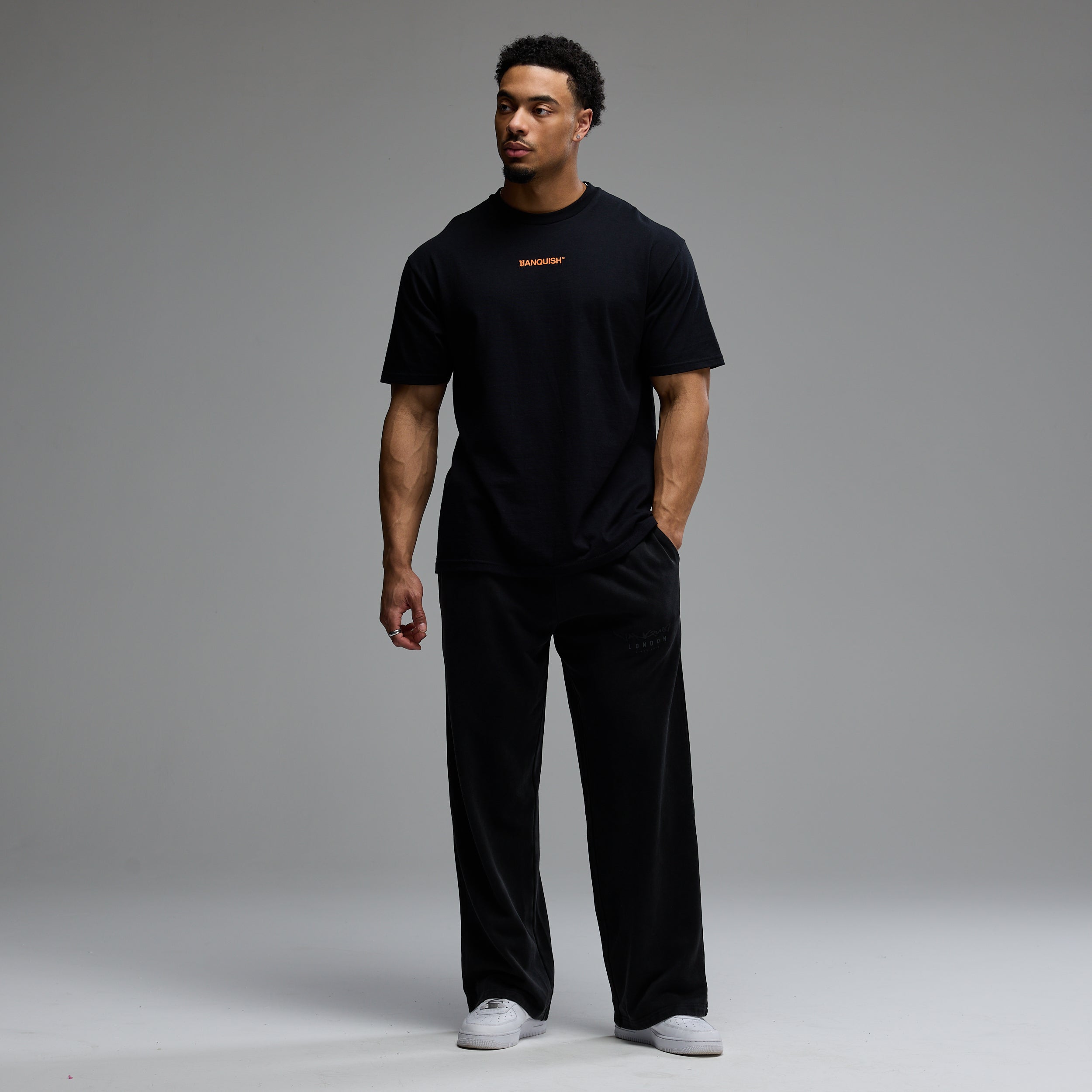 REVOLVE BREAKOUT BLACK OVERSIZED BOXY T SHIRT