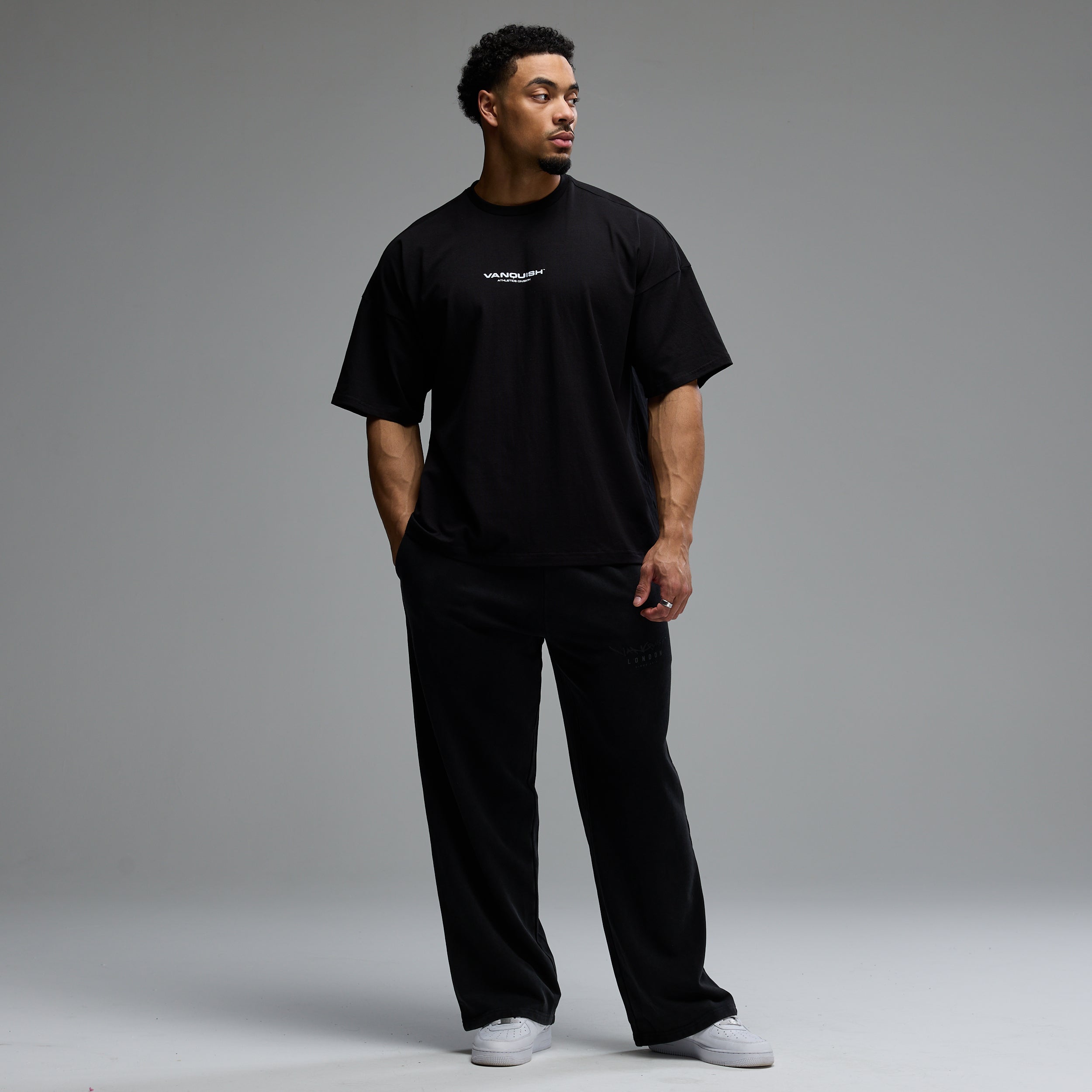 REVOLVE HEAT MAP BLACK OVERSIZED BOXY T SHIRT