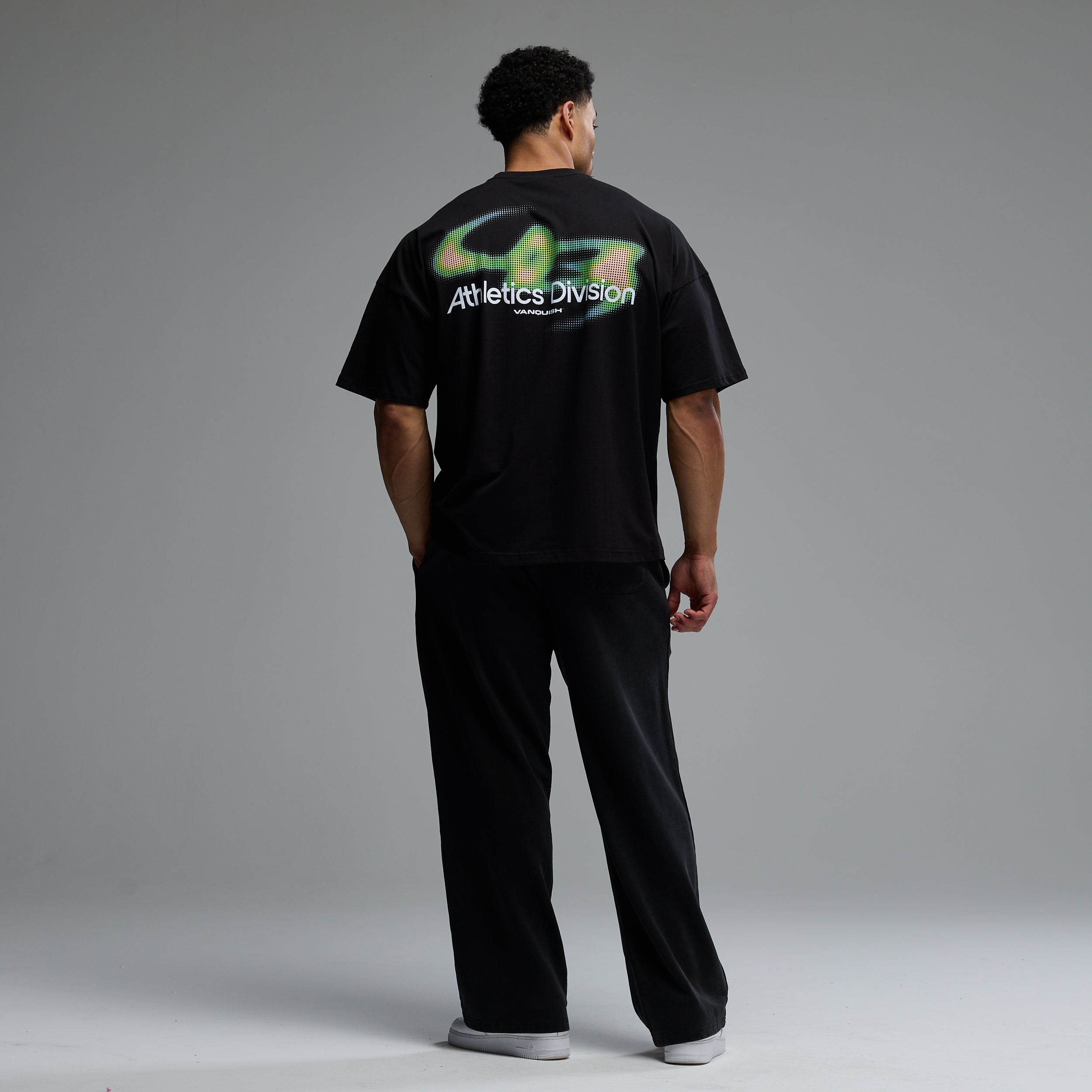 REVOLVE HEAT MAP BLACK OVERSIZED BOXY T SHIRT