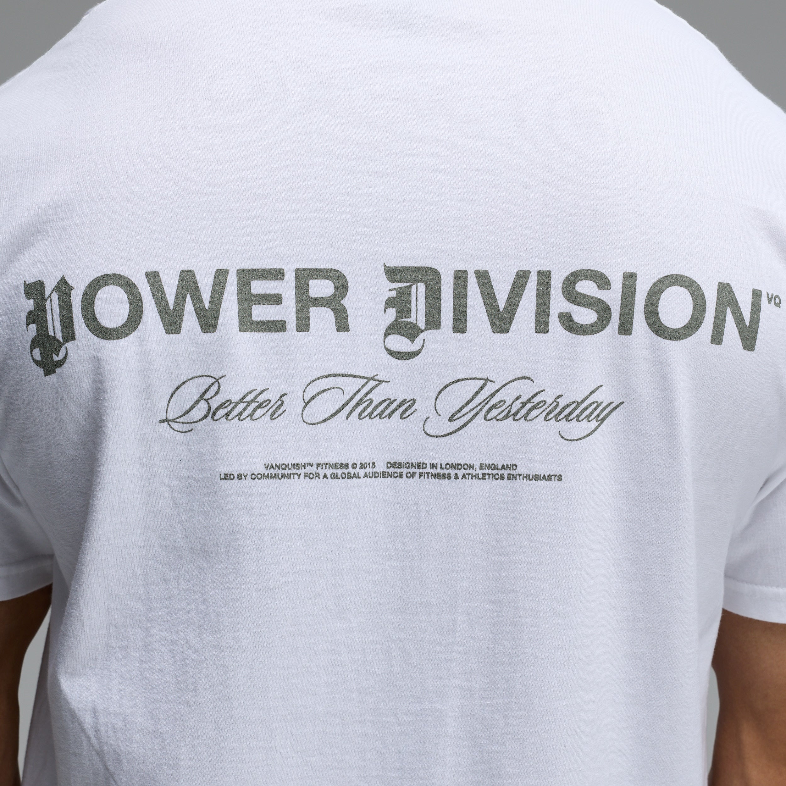 REVOLVE POWER DIVISION WHITE OVERSIZED BOXY T SHIRT
