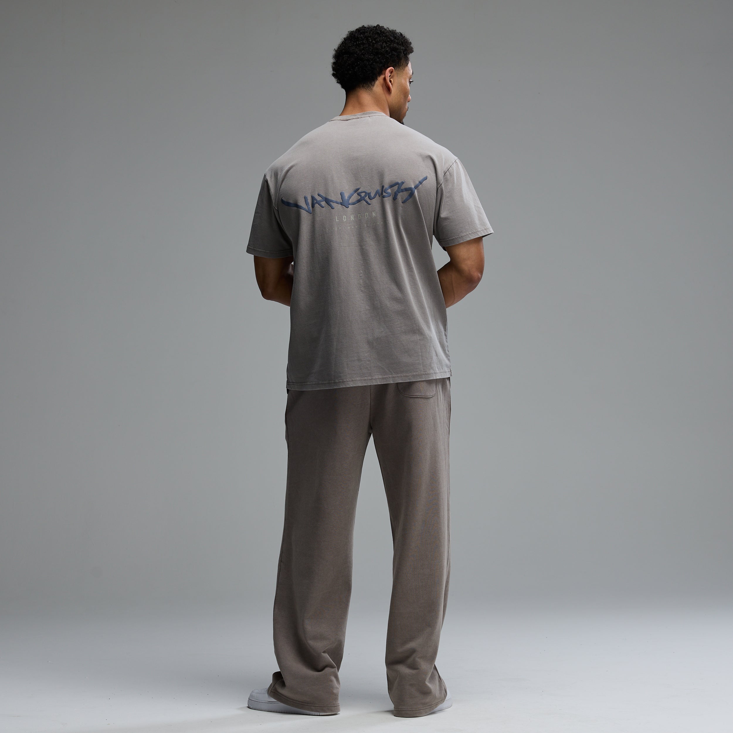 GRAFFITI WASHED MUSHROOM OVERSIZED T SHIRT