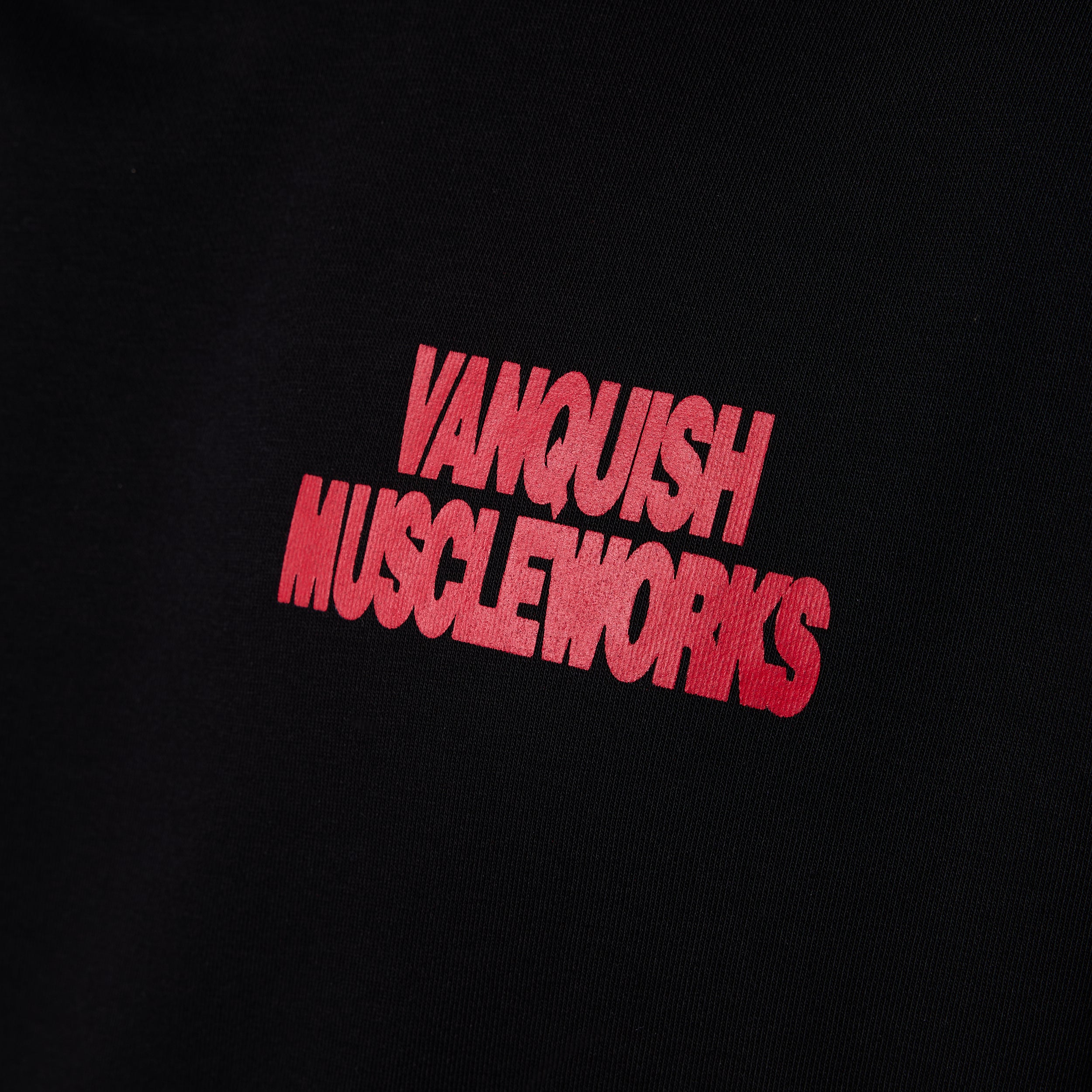 Vanquish x Muscleworks Black Oversized Hoodie