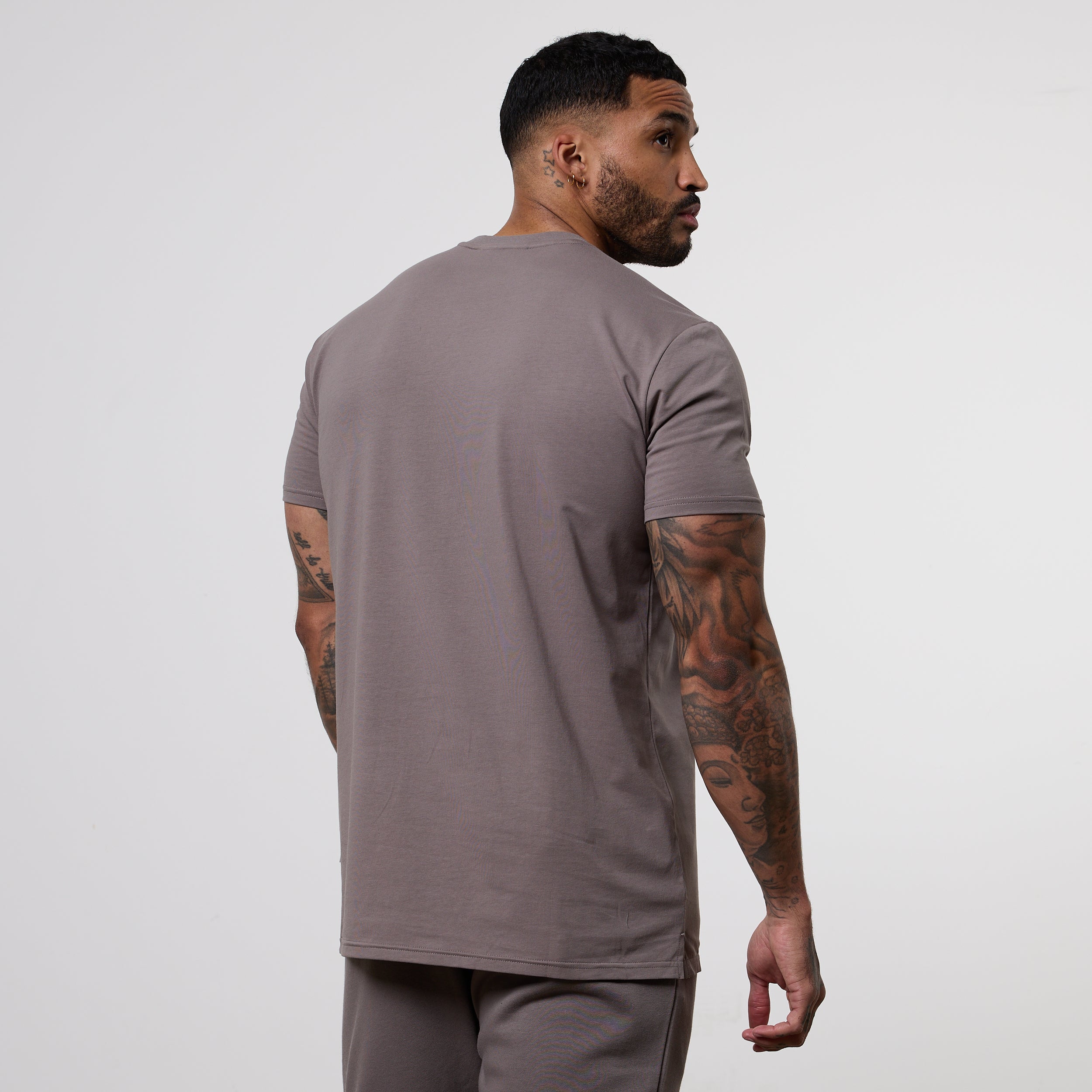 Vanquish Essential Mushroom Slim Fit Short Sleeve T Shirt