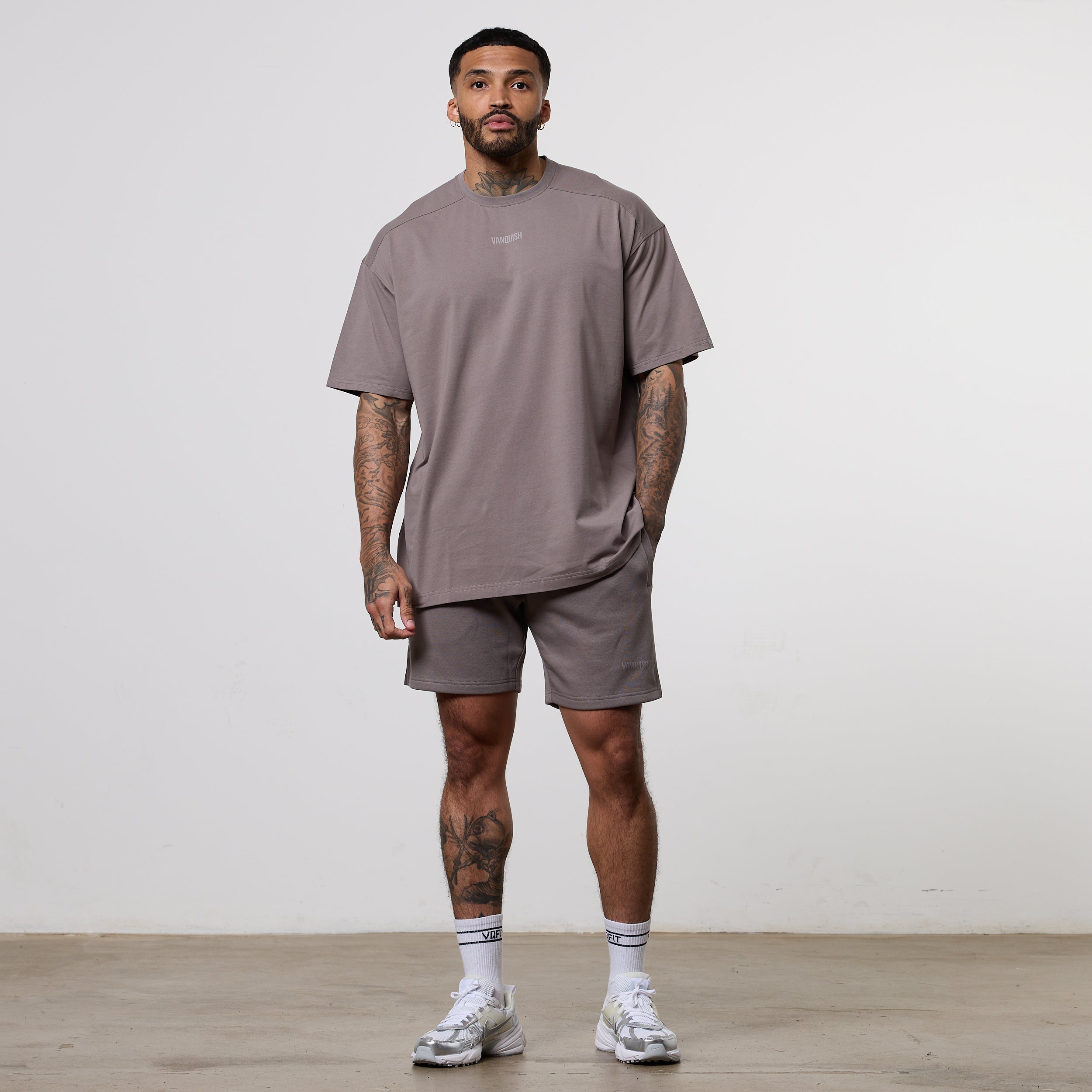 Vanquish Essential Mushroom Oversized T Shirt