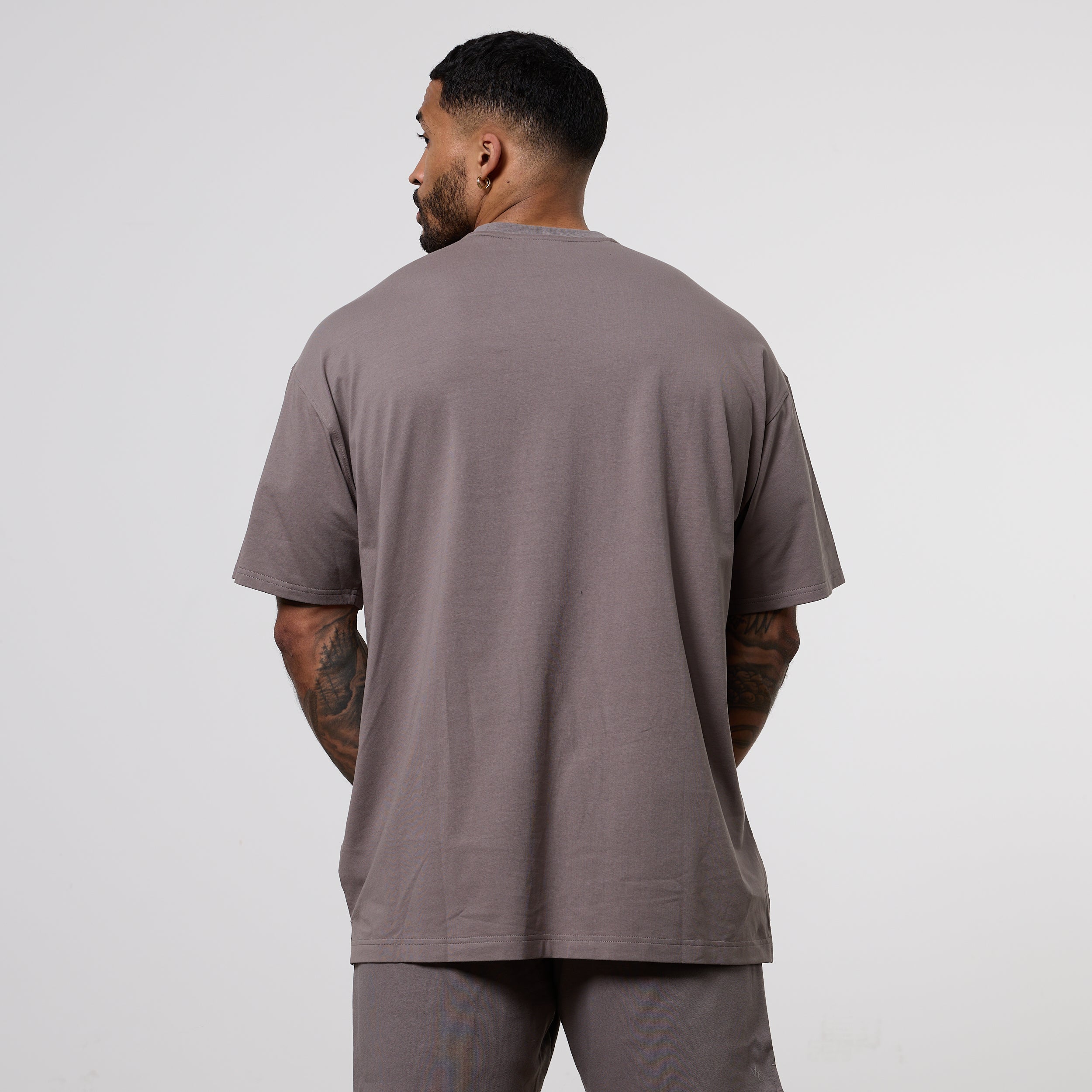 Vanquish Essential Mushroom Oversized T Shirt