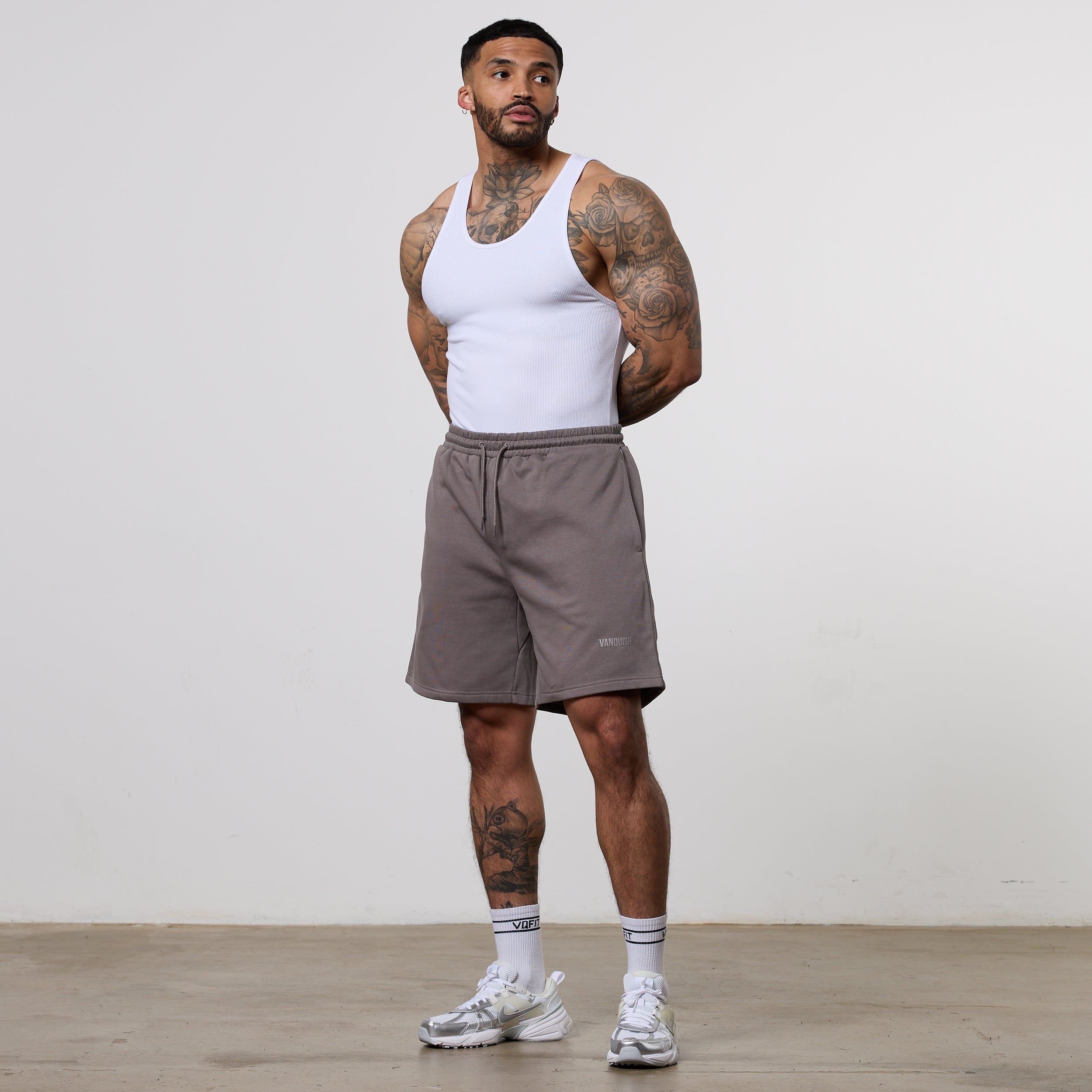 Vanquish Essential Mushroom Oversized Heavyweight Shorts