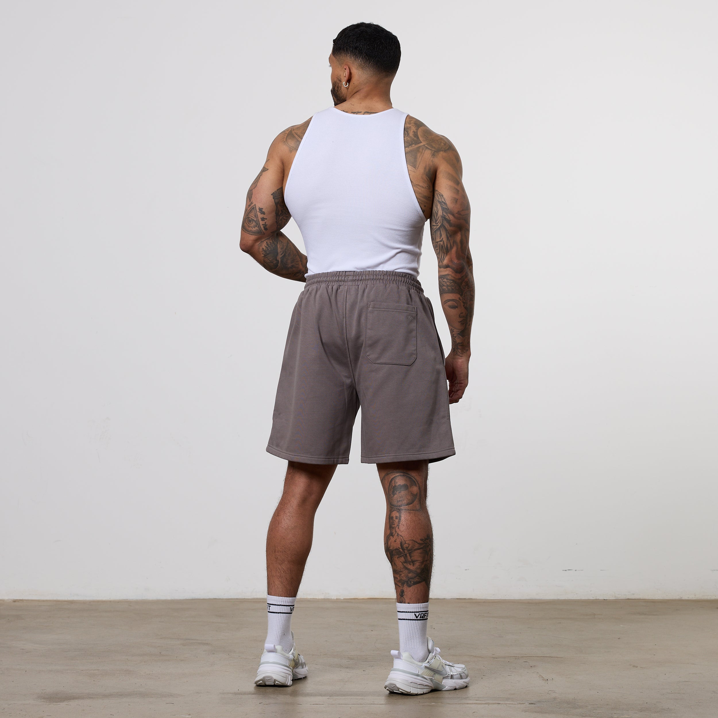 Vanquish Essential Mushroom Oversized Heavyweight Shorts