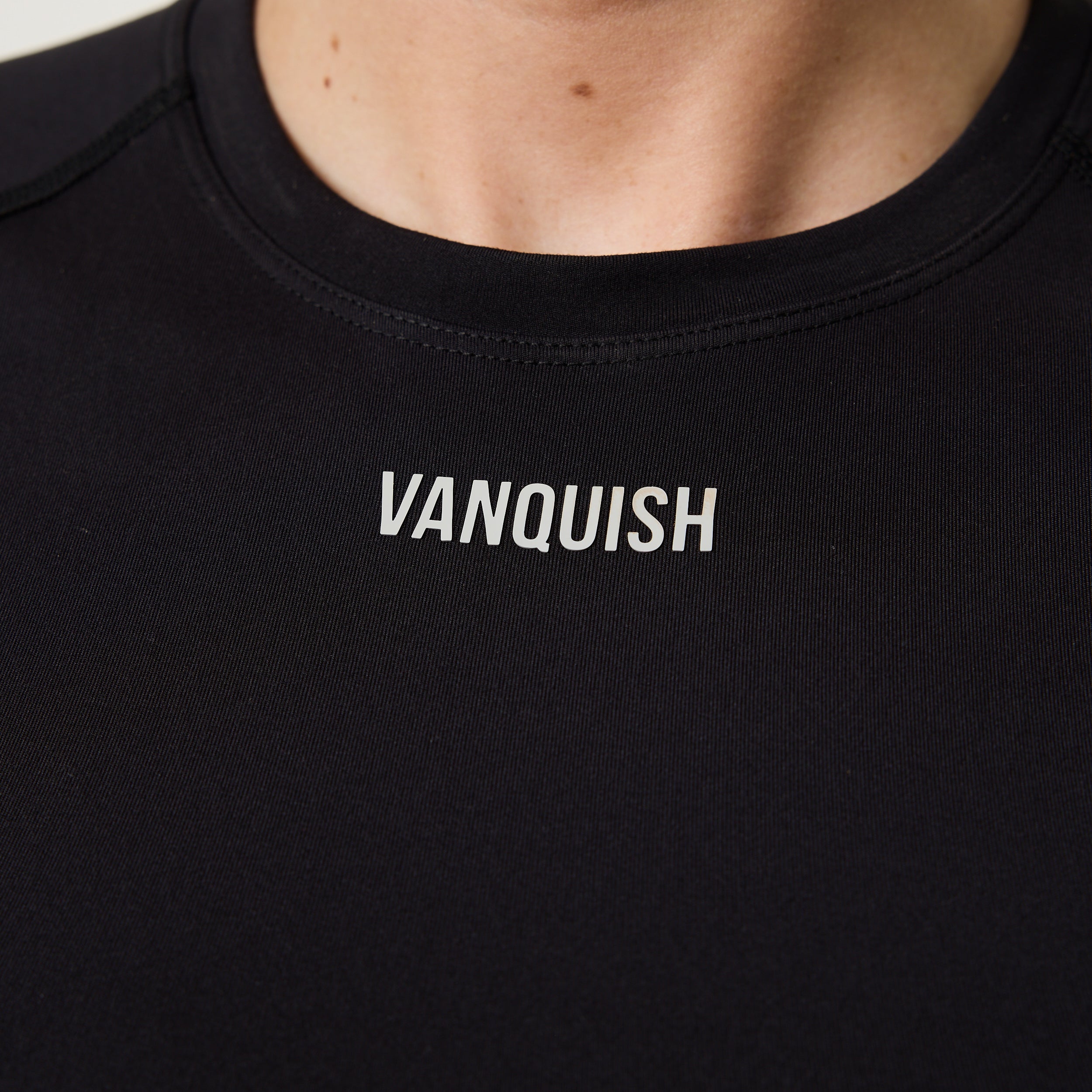 Enhance V2 Black Cap Sleeve T-shirt