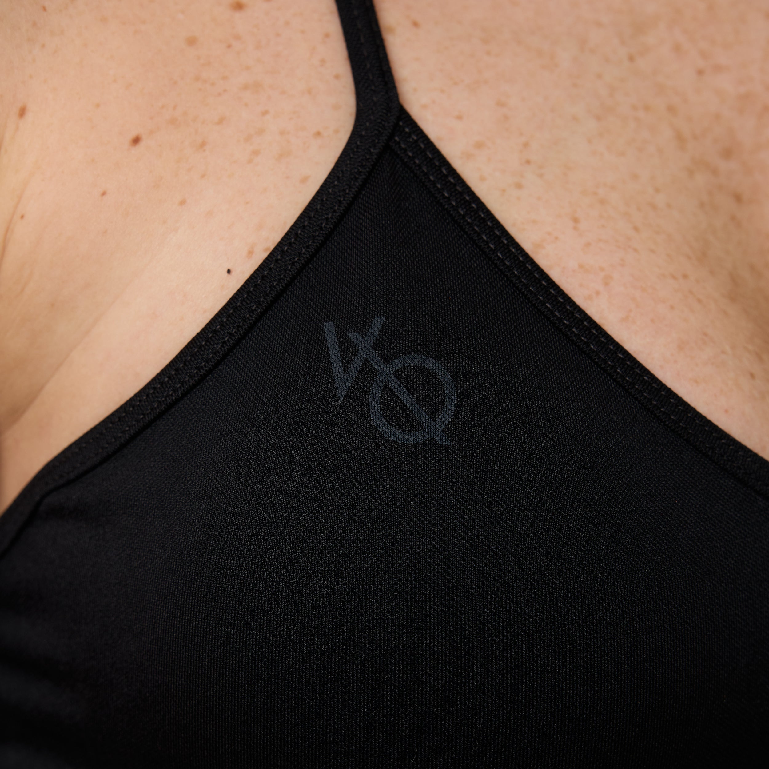 Vanquish Elevate V2 Black Seamless T Strap Top