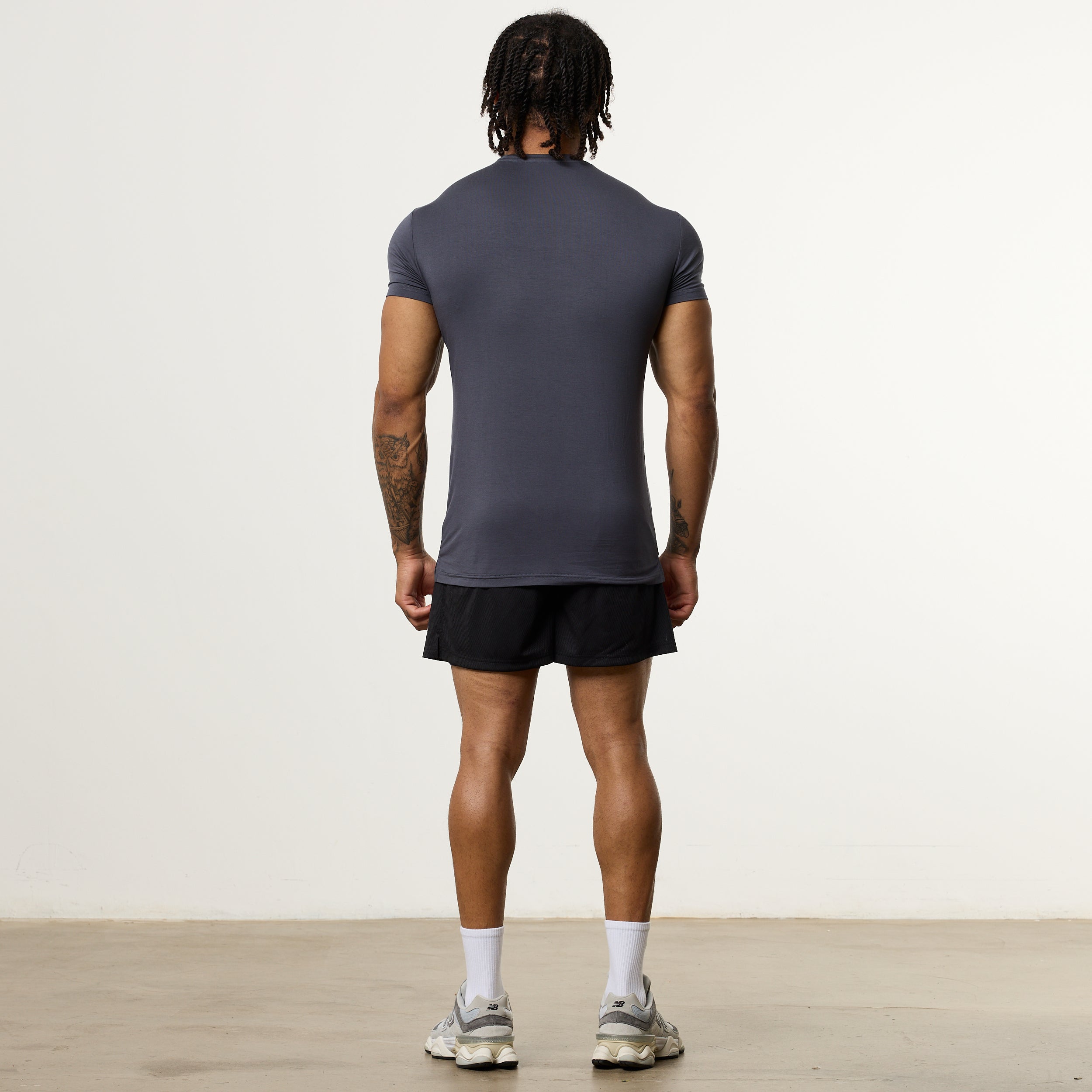 Vanquish Ultra Soft Denim Blue Slim Fit T Shirt