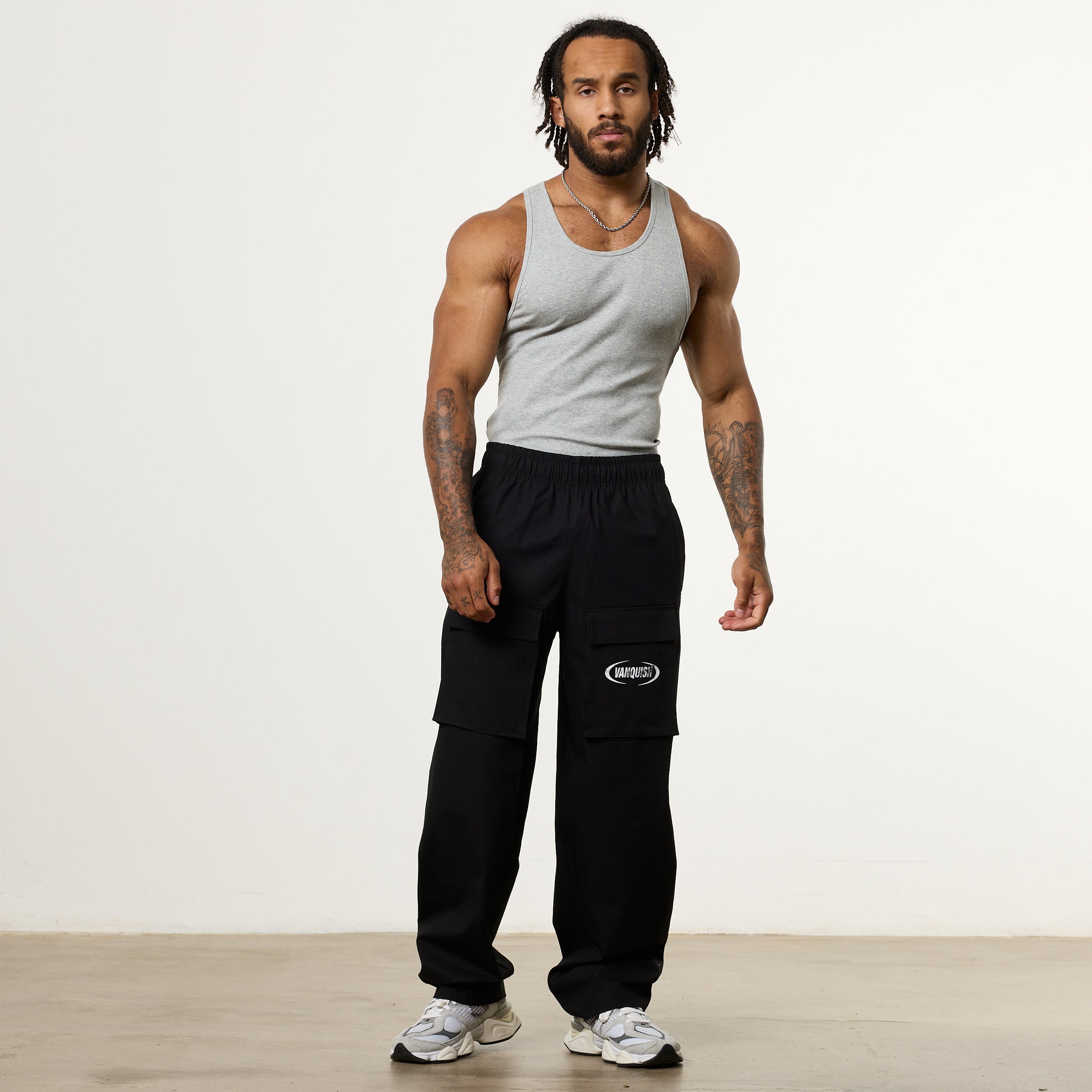 Straight Leg Lifting Cargo Pants