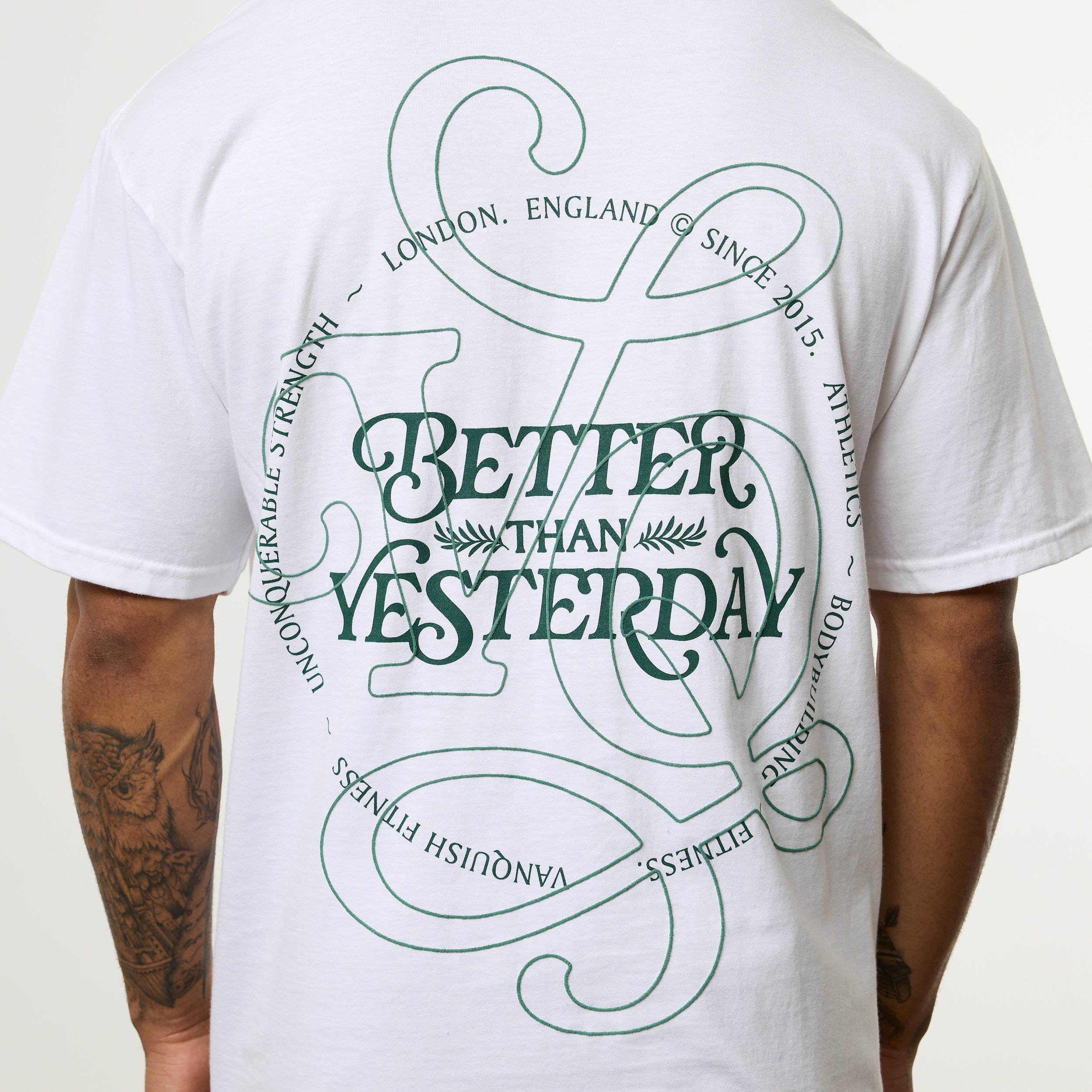 Vanquish Revolve Filigree White Oversized T Shirt
