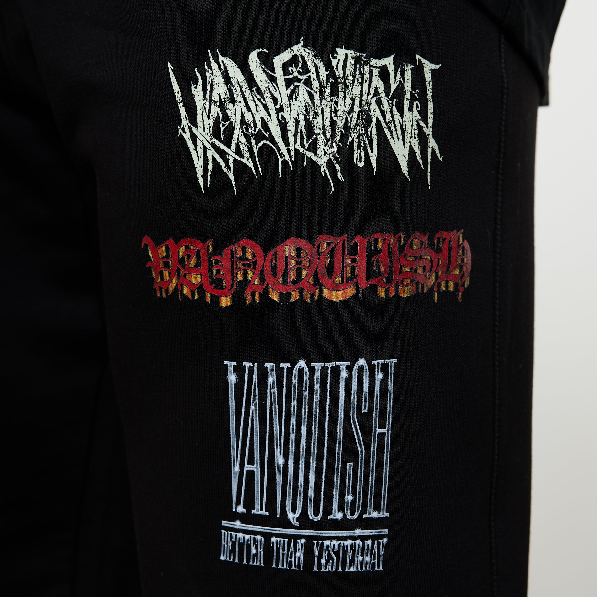 Vanquish Olympus Black Oversized Sweatpants