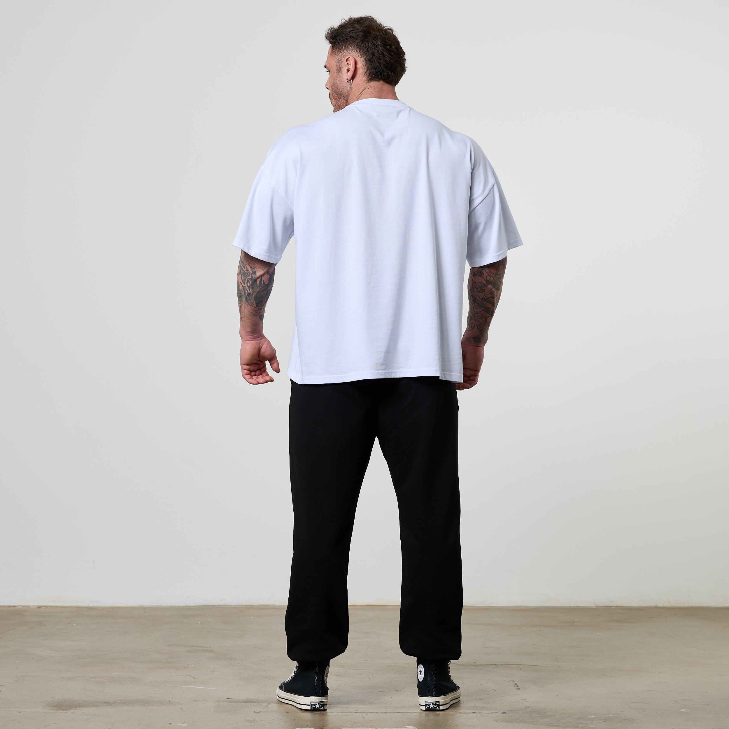 Vanquish Olympus Black Oversized Sweatpants